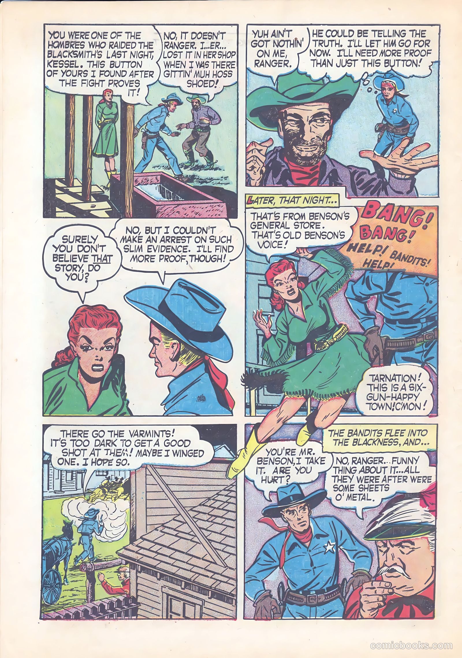 Western Bandits #1 (1952) — page 30 of 36