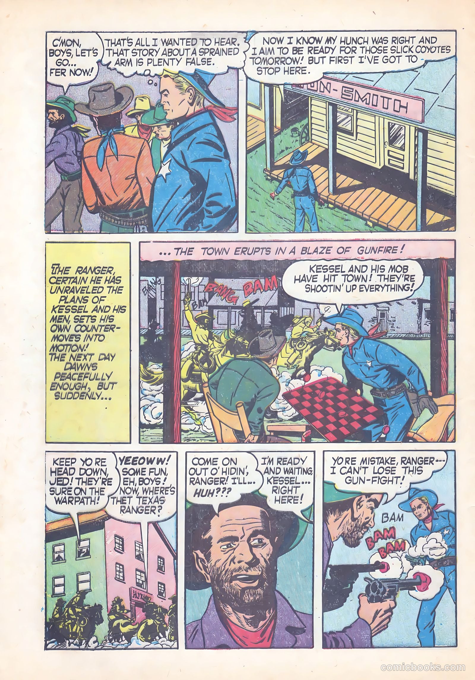 Western Bandits #1 (1952) — page 32 of 36