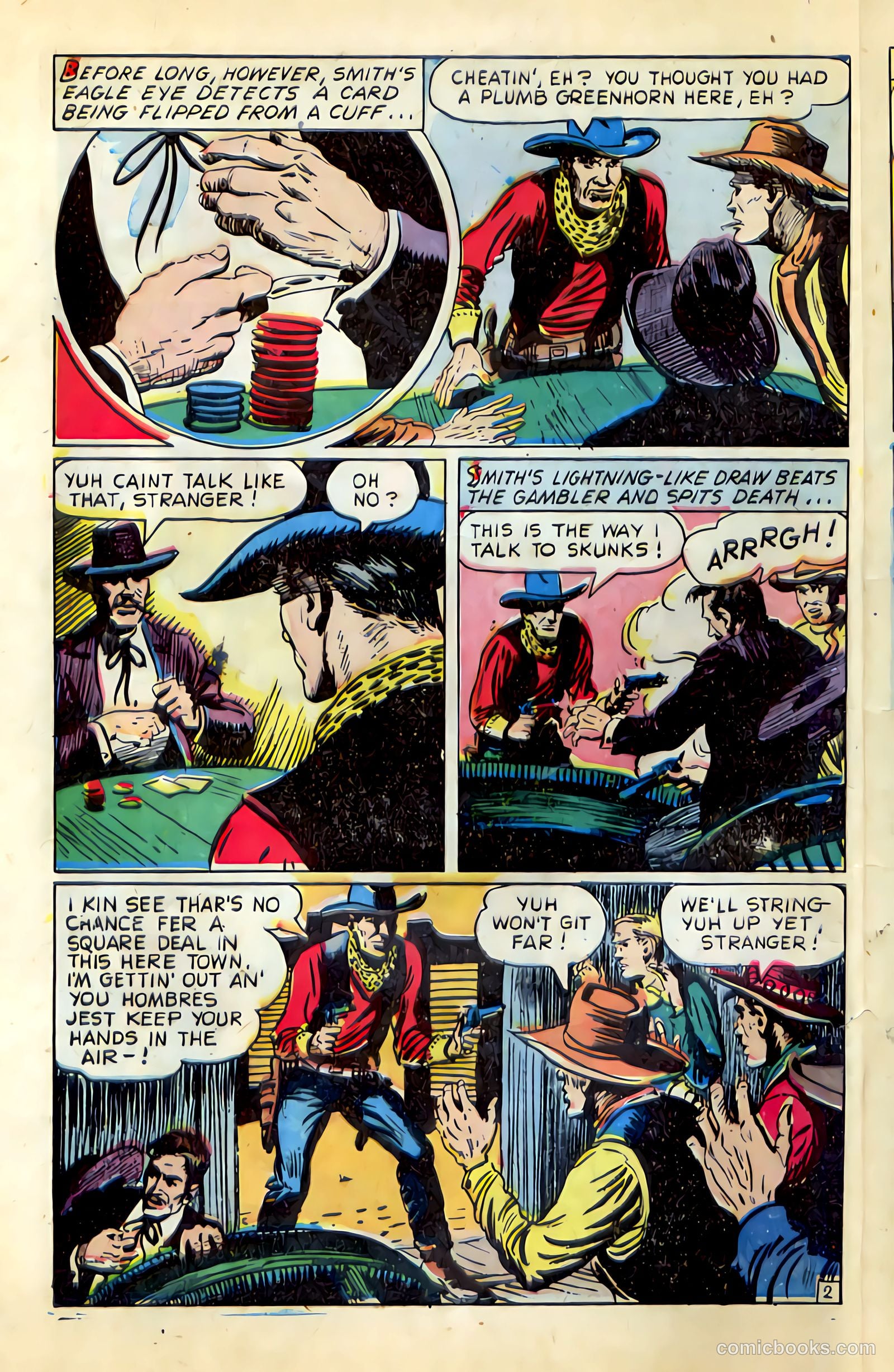 Western Crime Busters #1 (1950) — page 4 of 36