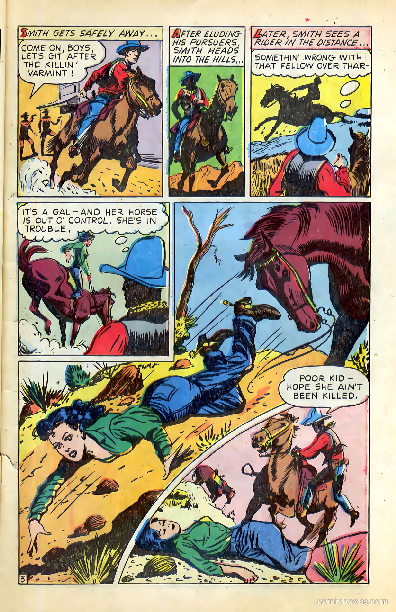 Western Crime Busters #1 (1950) — page 5 of 36