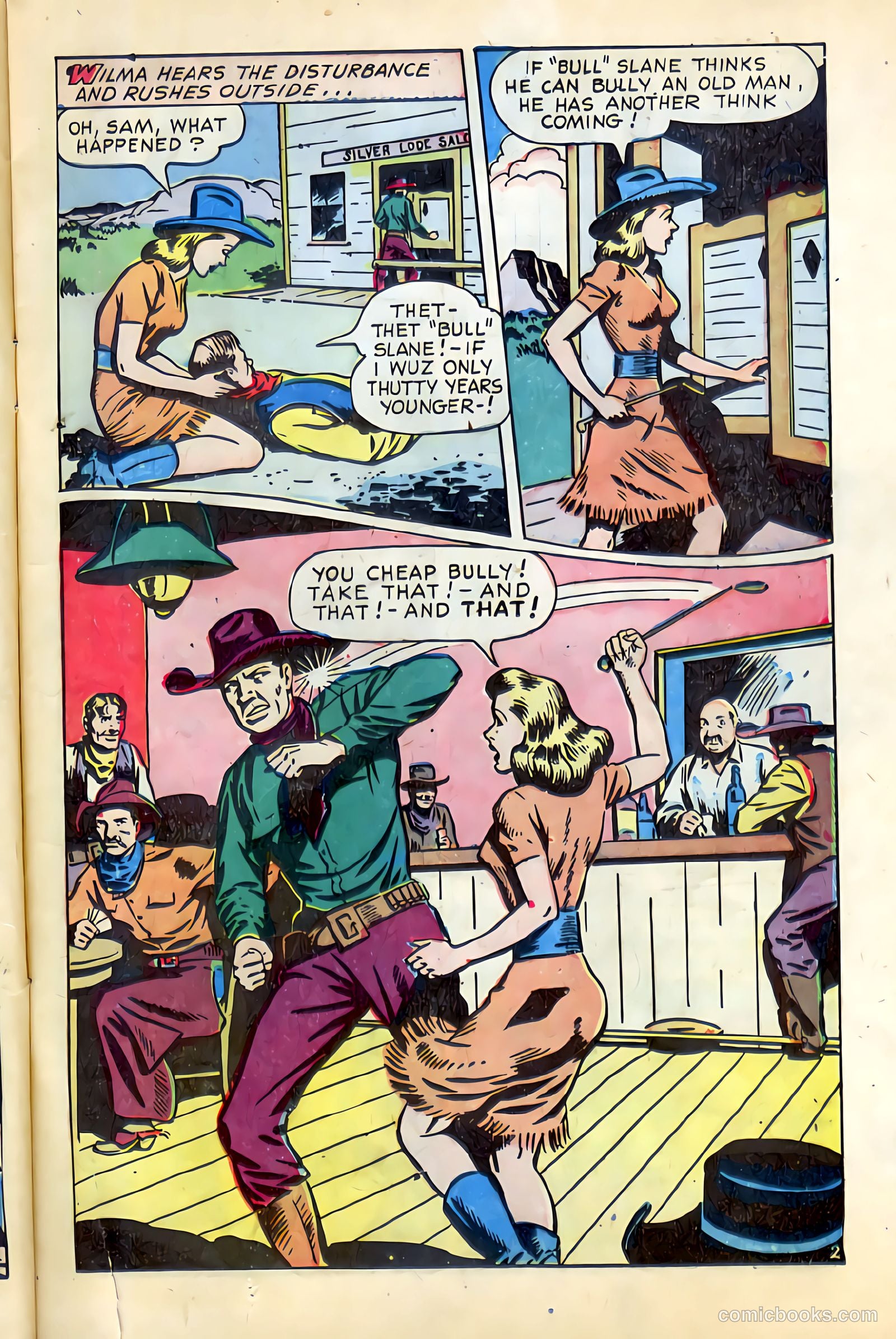 Western Crime Busters #1 (1950) — page 11 of 36