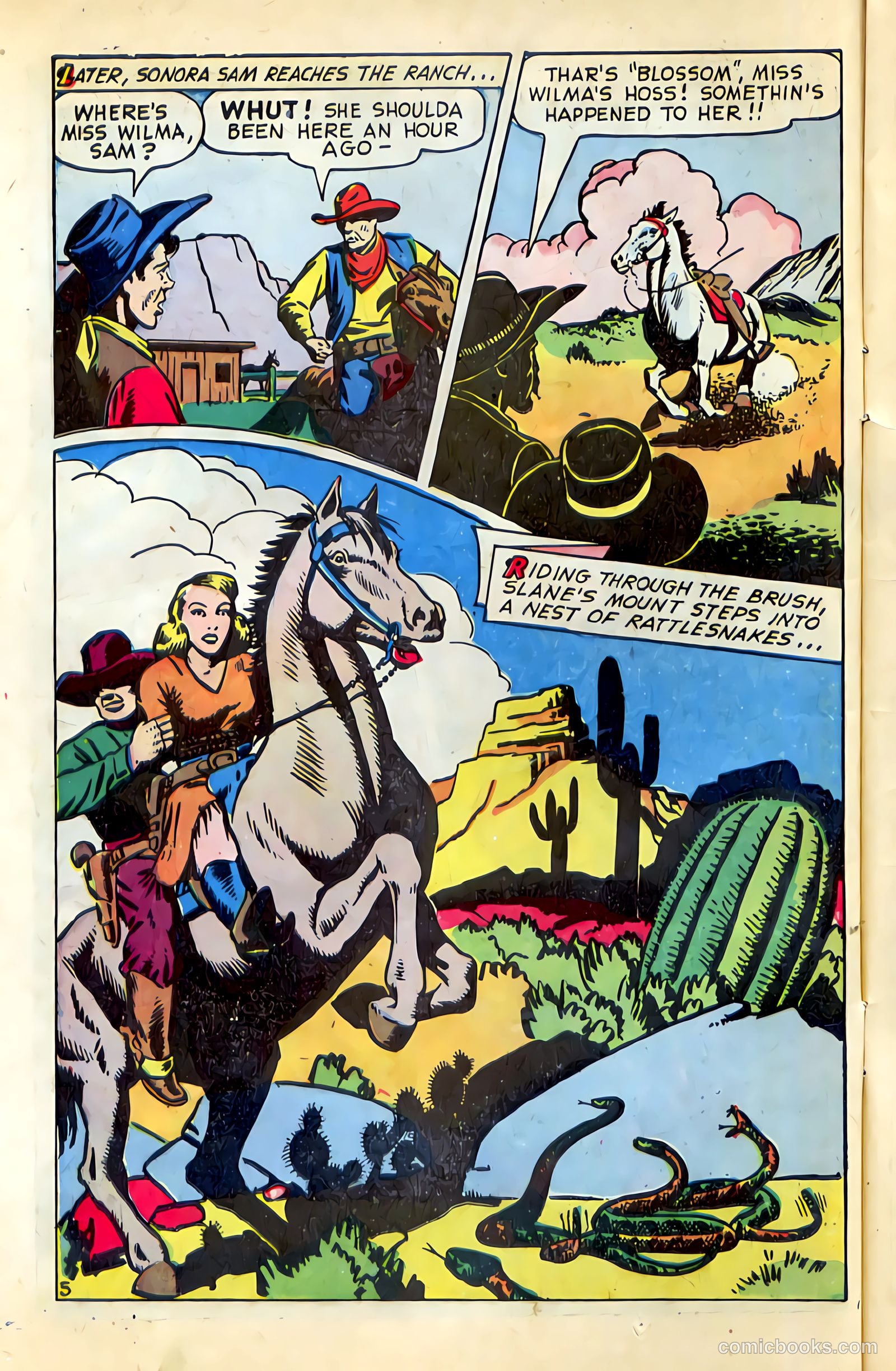 Western Crime Busters #1 (1950) — page 14 of 36