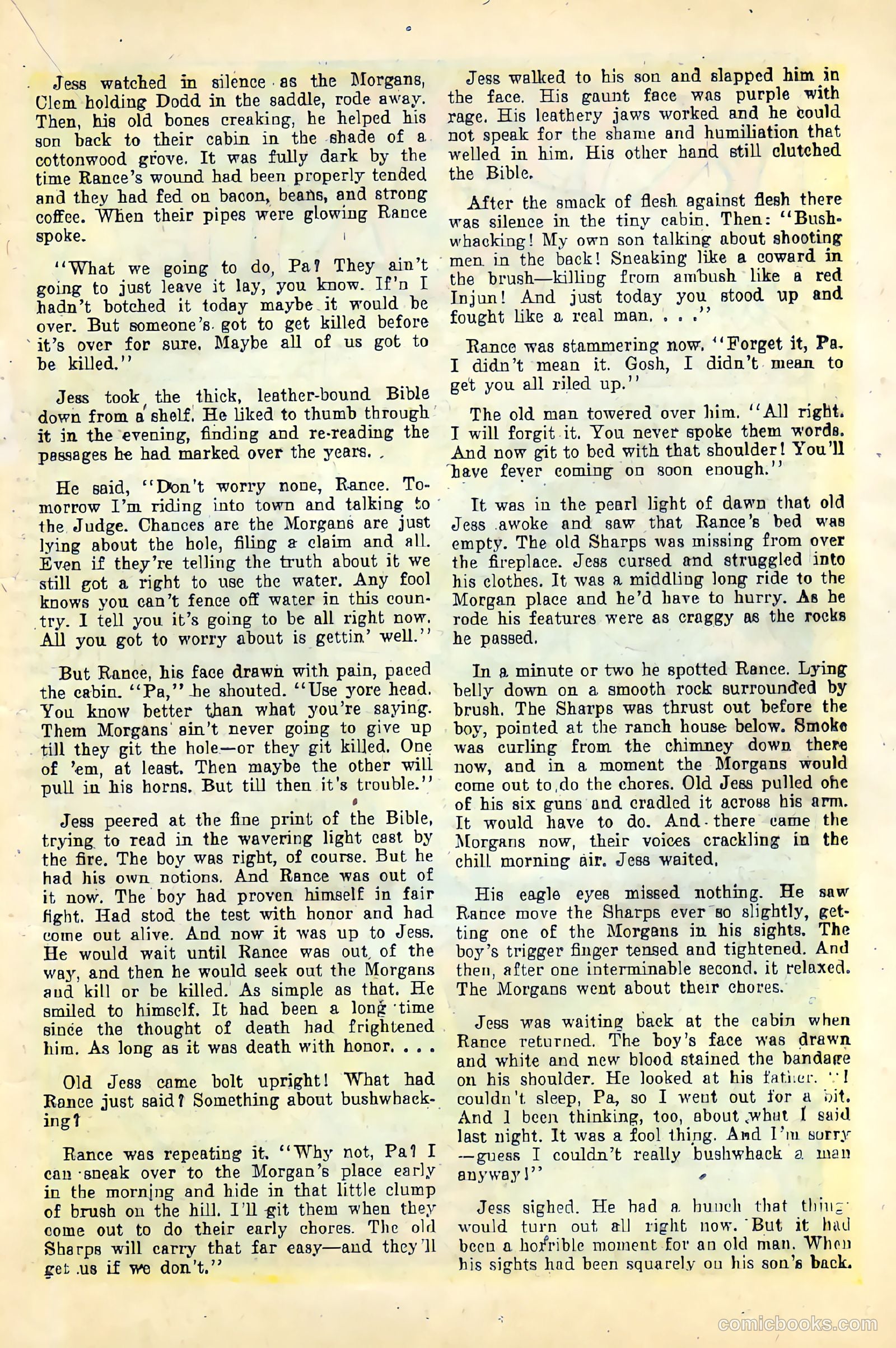 Western Crime Busters #1 (1950) — page 19 of 36