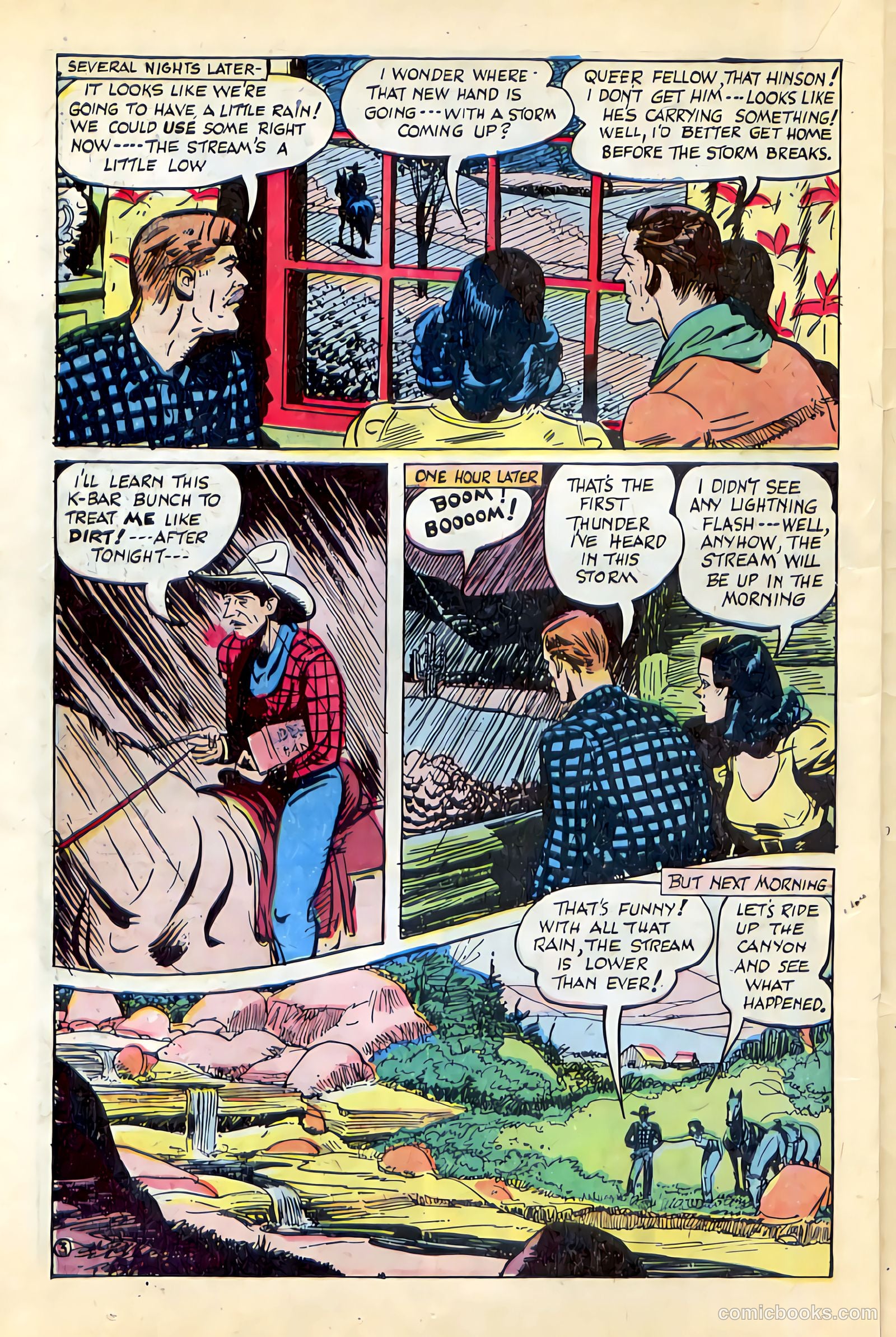 Western Crime Busters #1 (1950) — page 22 of 36