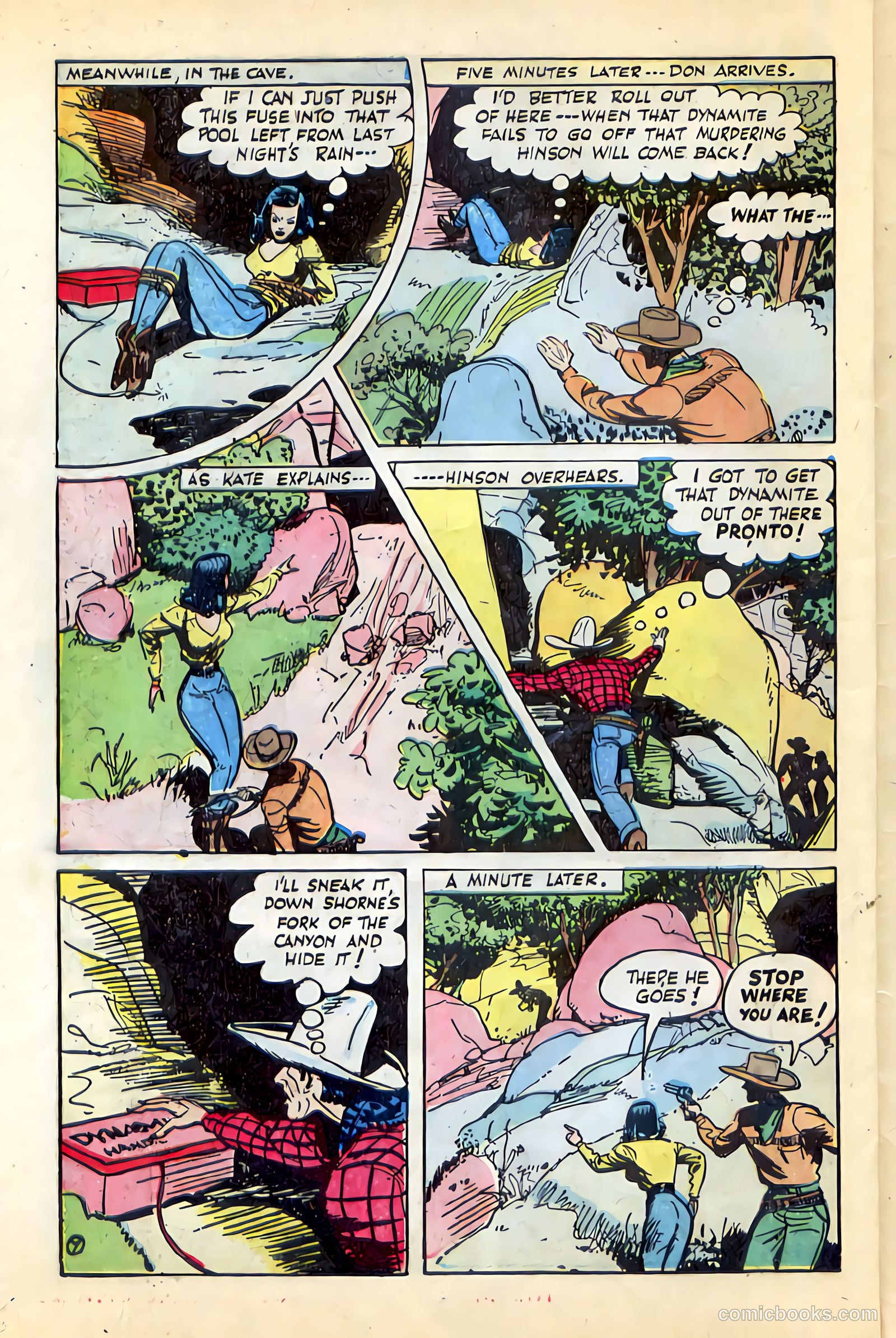 Western Crime Busters #1 (1950) — page 26 of 36