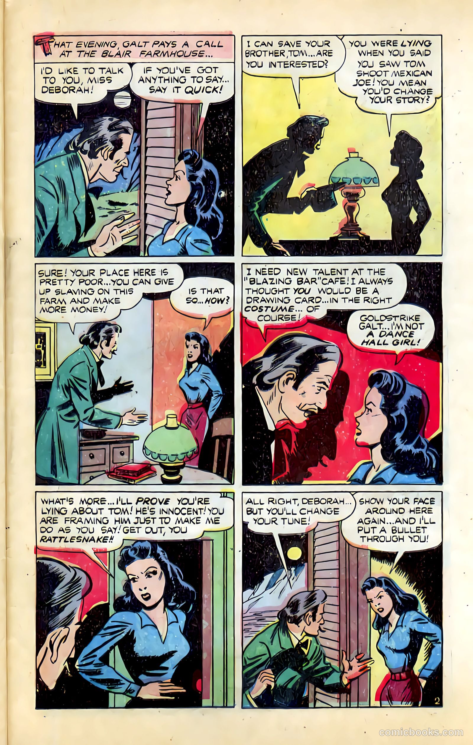 Western Crime Busters #1 (1950) — page 29 of 36