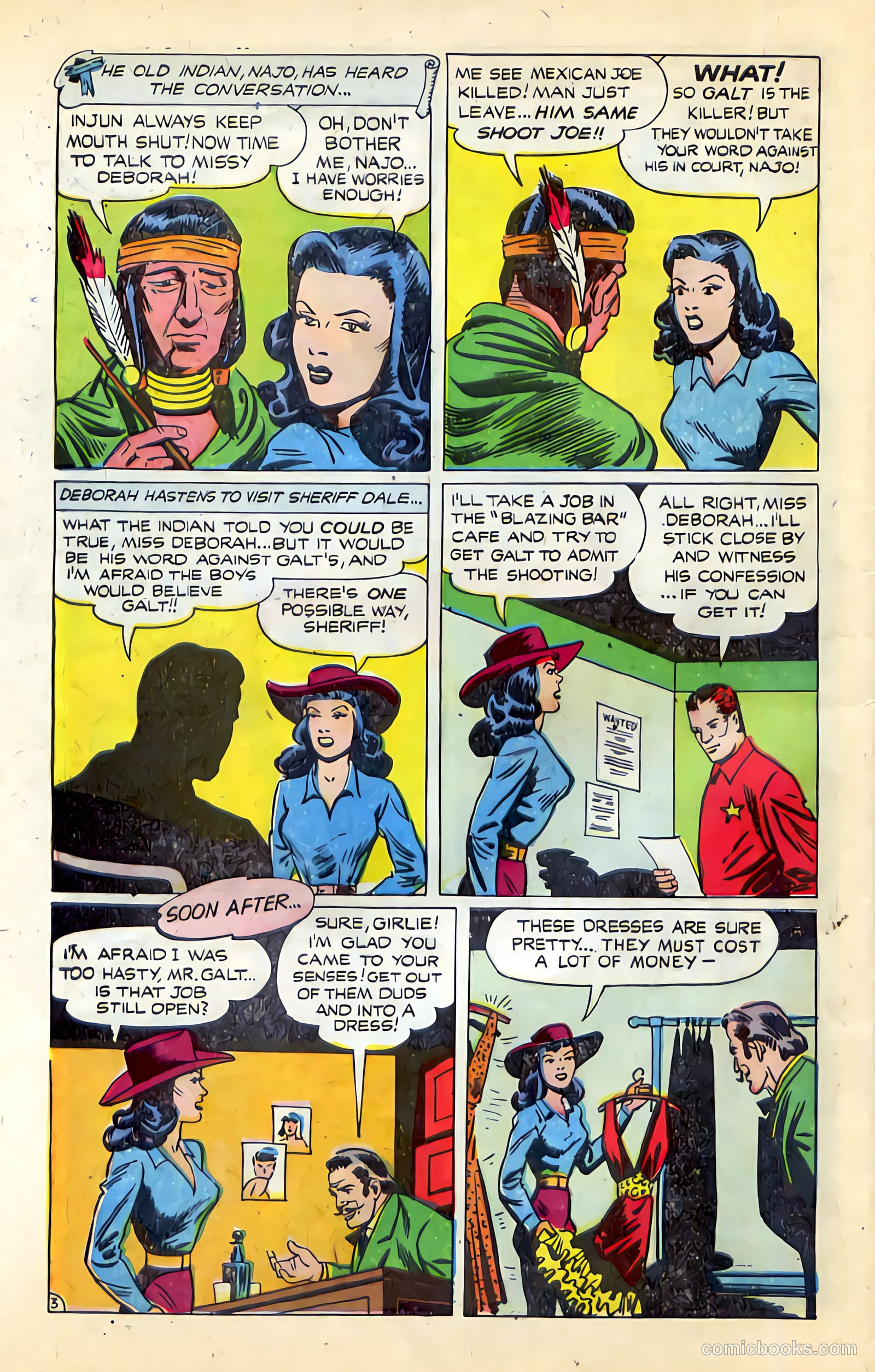 Western Crime Busters #1 (1950) — page 30 of 36