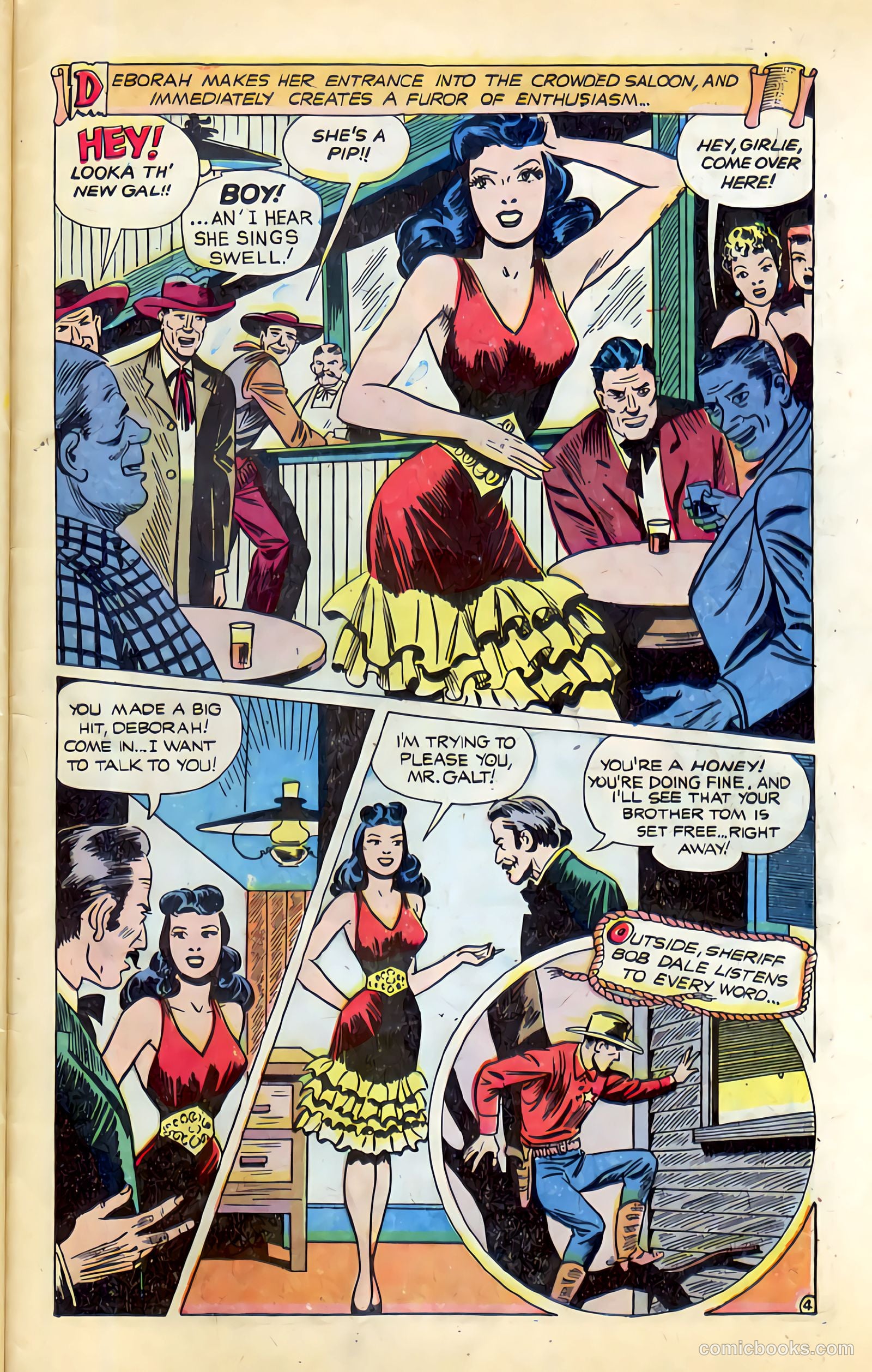 Western Crime Busters #1 (1950) — page 31 of 36