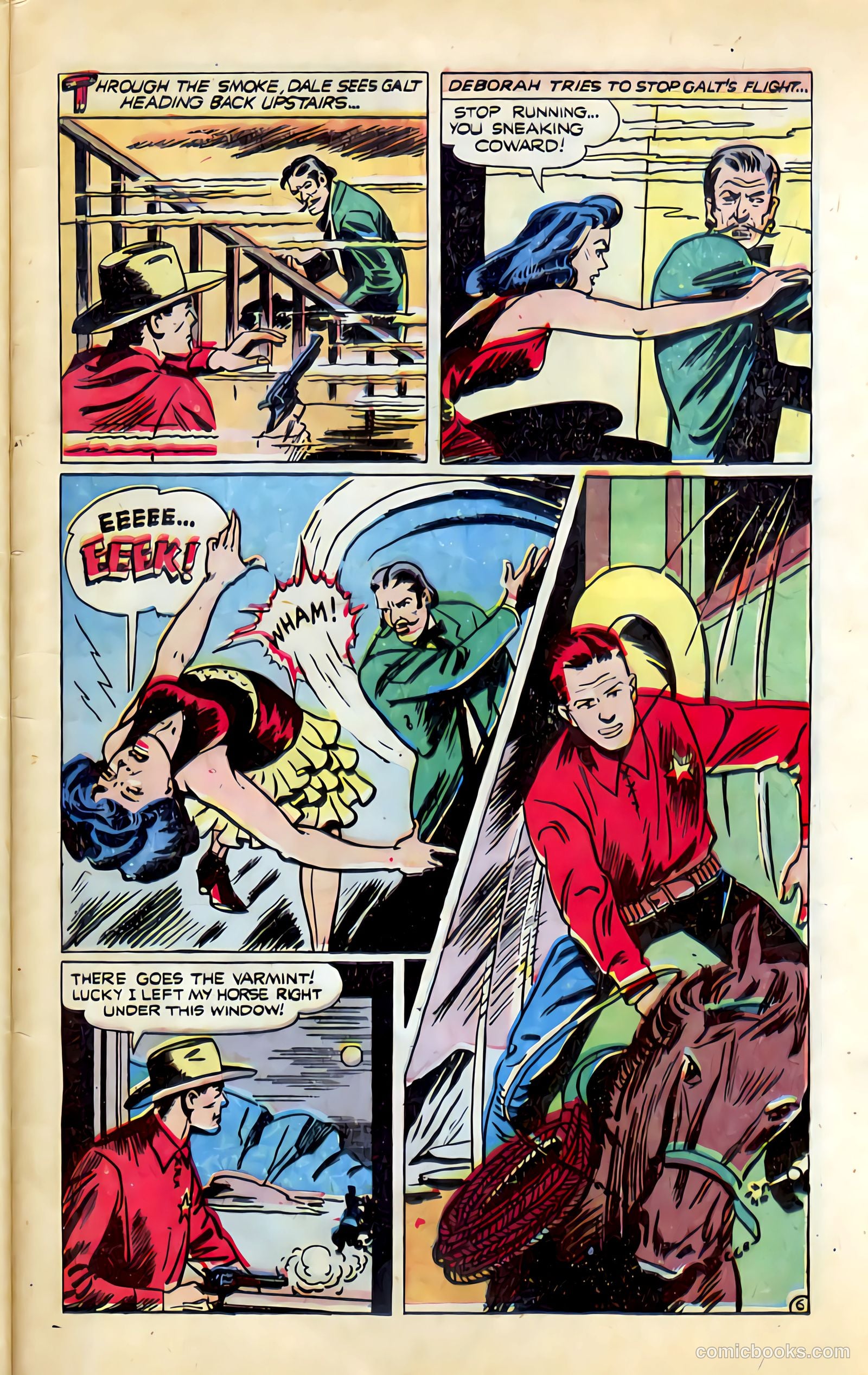 Western Crime Busters #1 (1950) — page 33 of 36