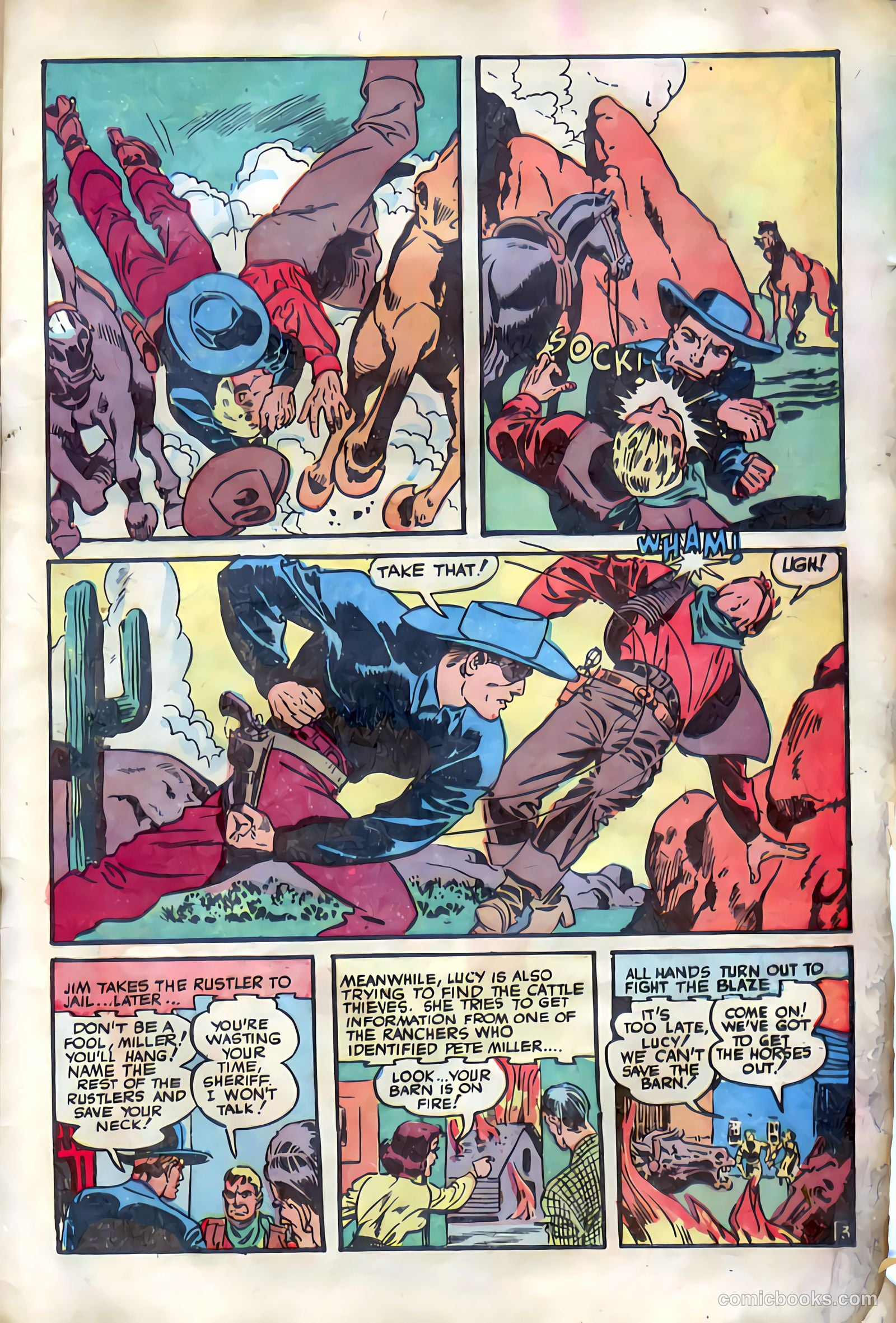 Western Crime Busters #10 (1952) — page 5 of 36