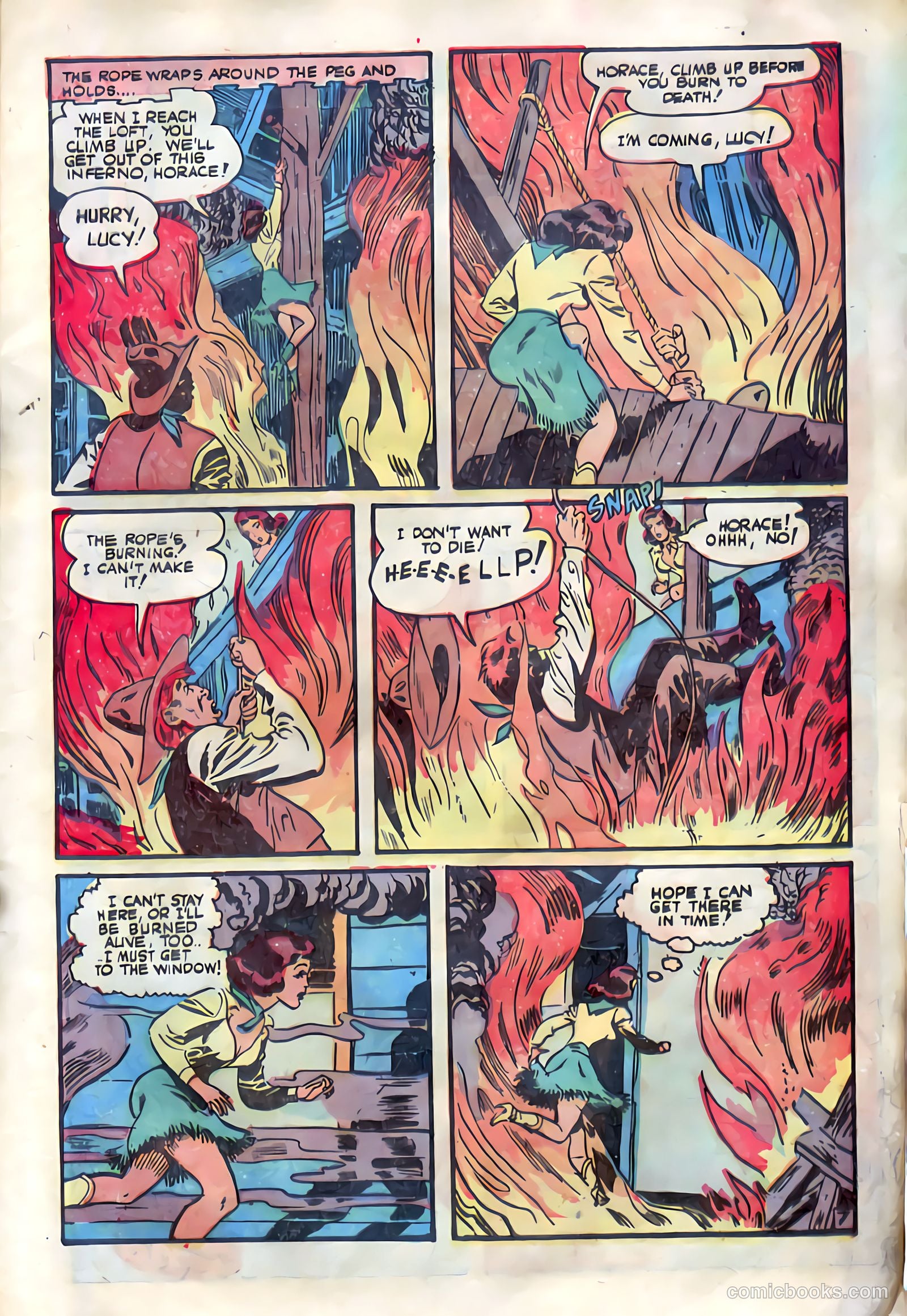 Western Crime Busters #10 (1952) — page 9 of 36