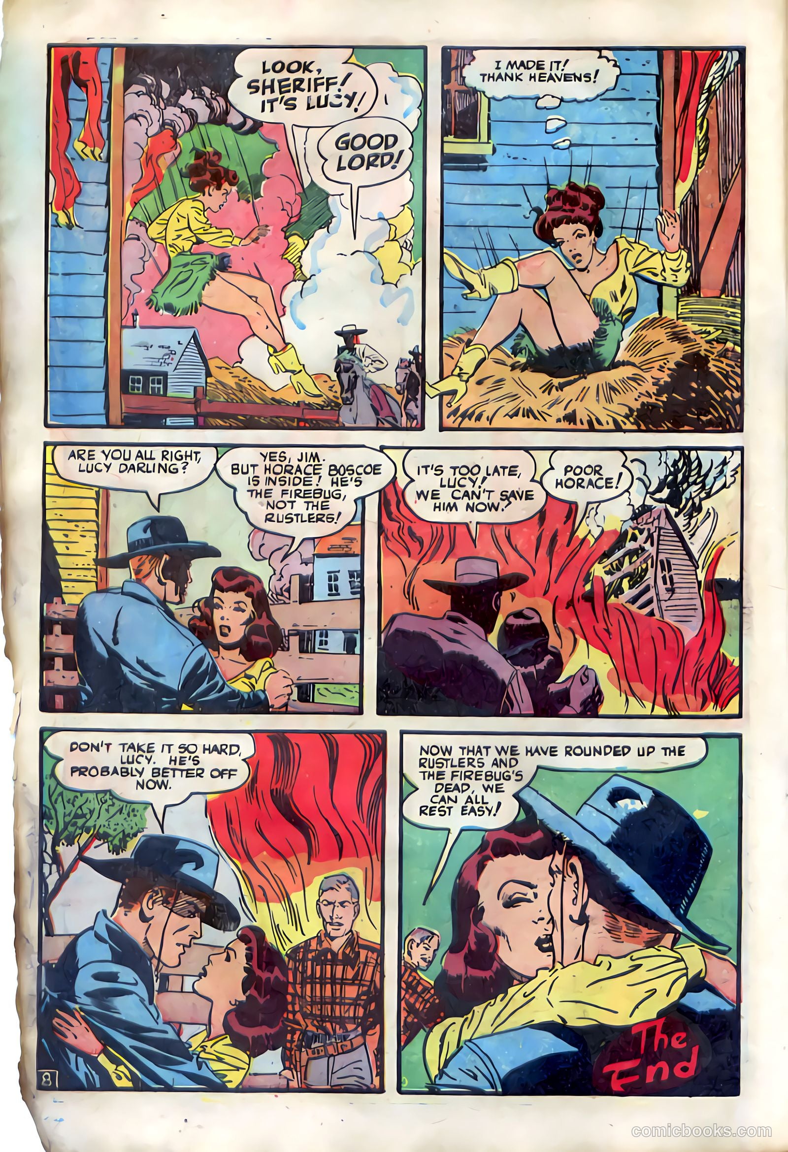 Western Crime Busters #10 (1952) — page 10 of 36