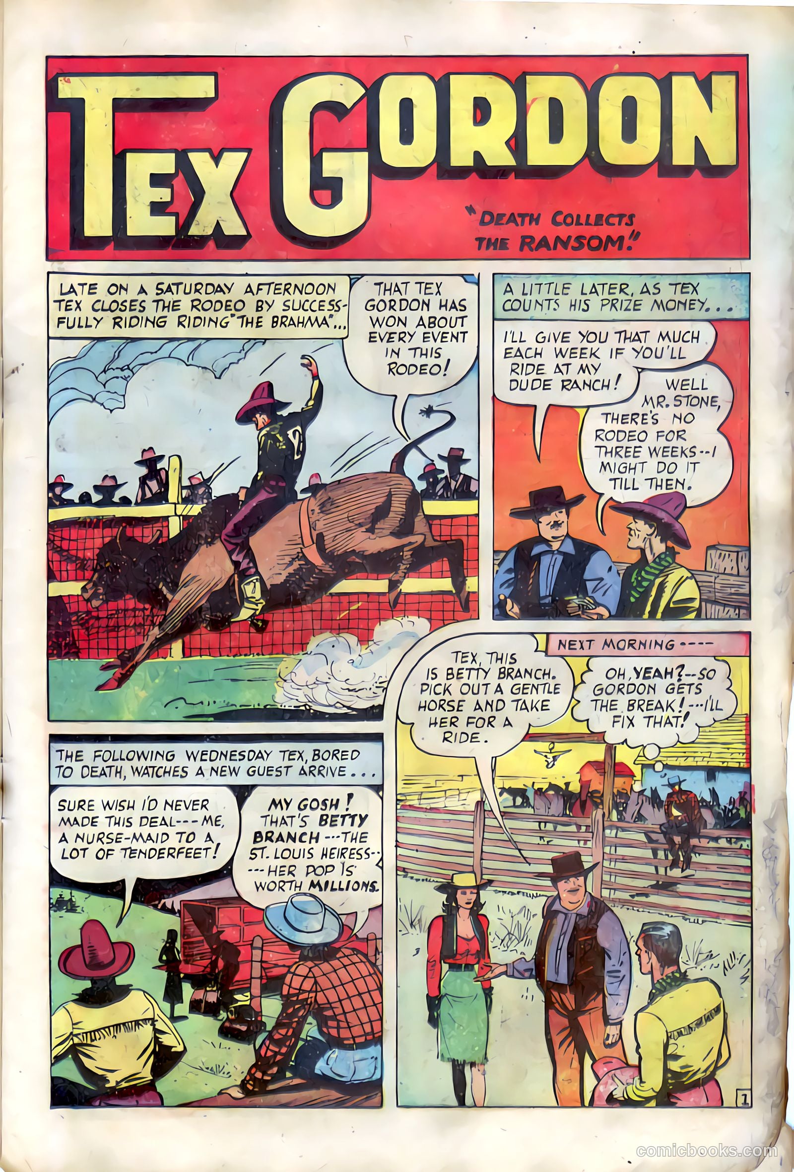 Western Crime Busters #10 (1952) — page 11 of 36