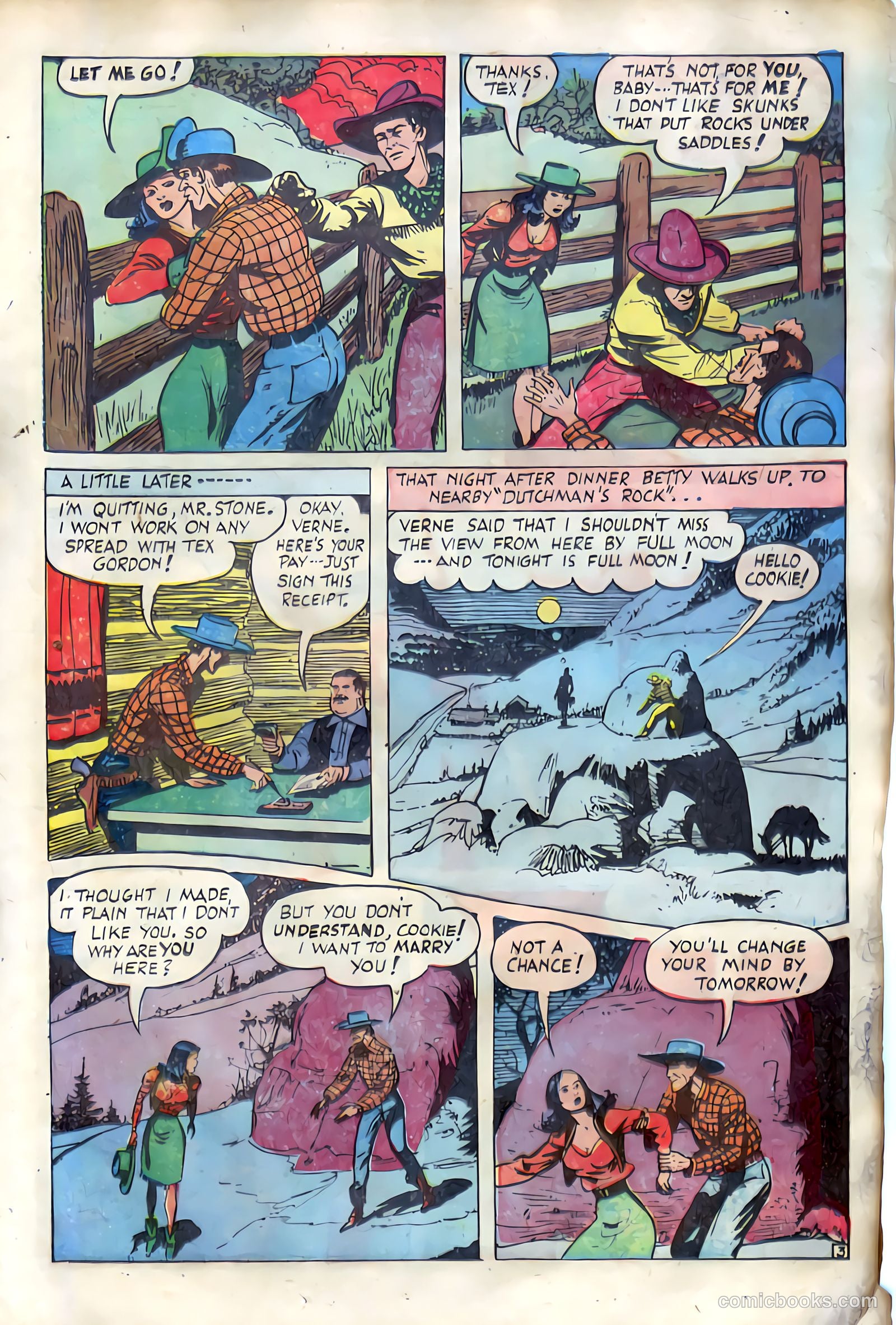 Western Crime Busters #10 (1952) — page 13 of 36