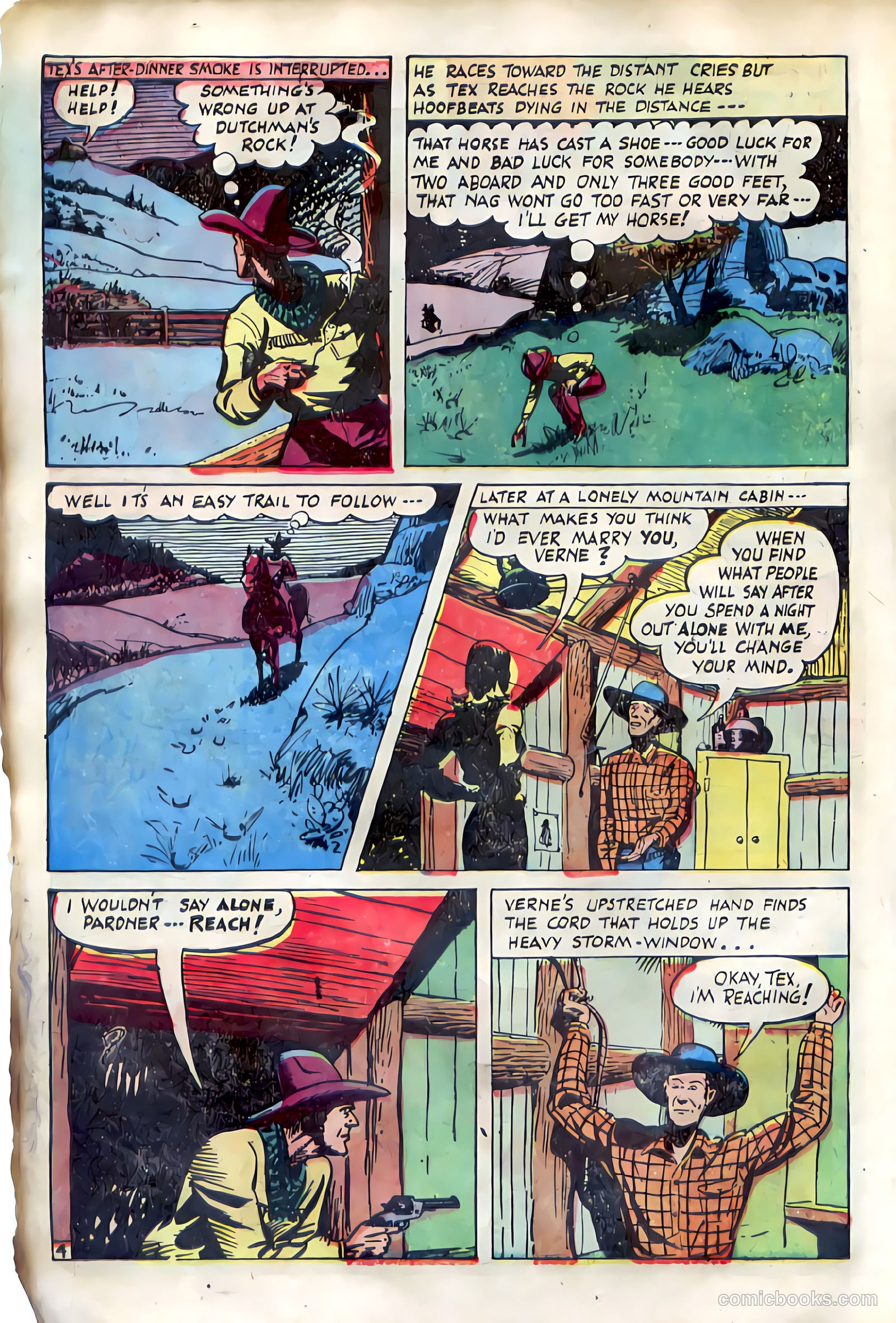 Western Crime Busters #10 (1952) — page 14 of 36