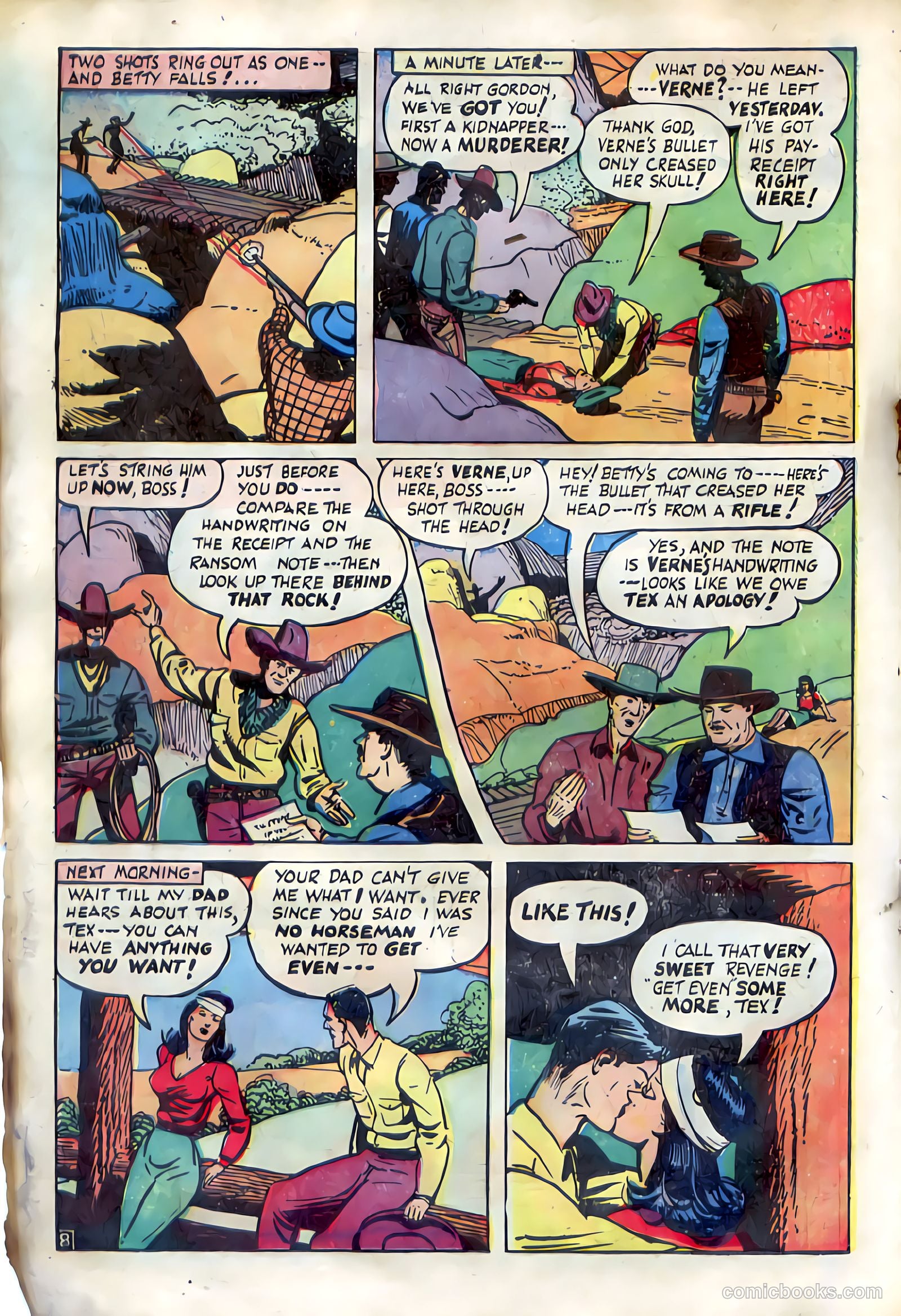 Western Crime Busters #10 (1952) — page 18 of 36