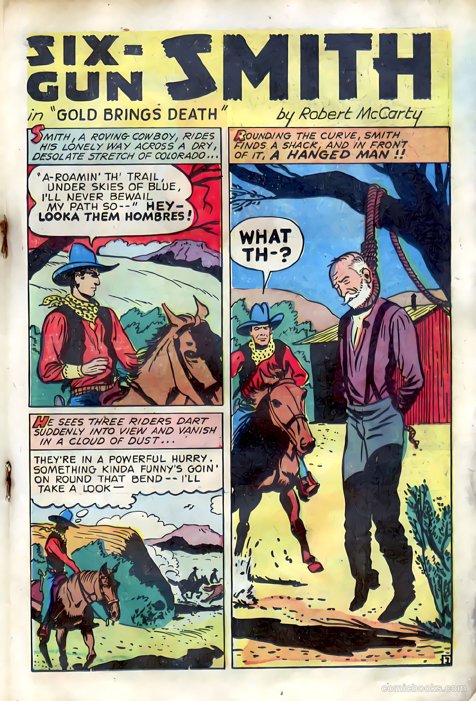Western Crime Busters #10 (1952) — page 19 of 36