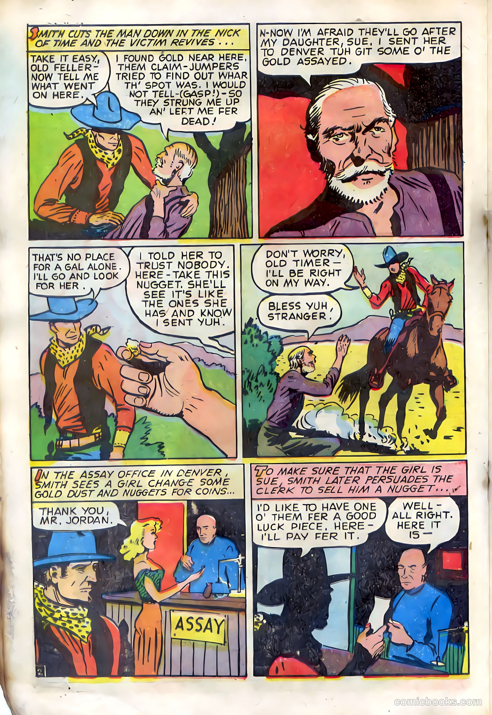 Western Crime Busters #10 (1952) — page 20 of 36