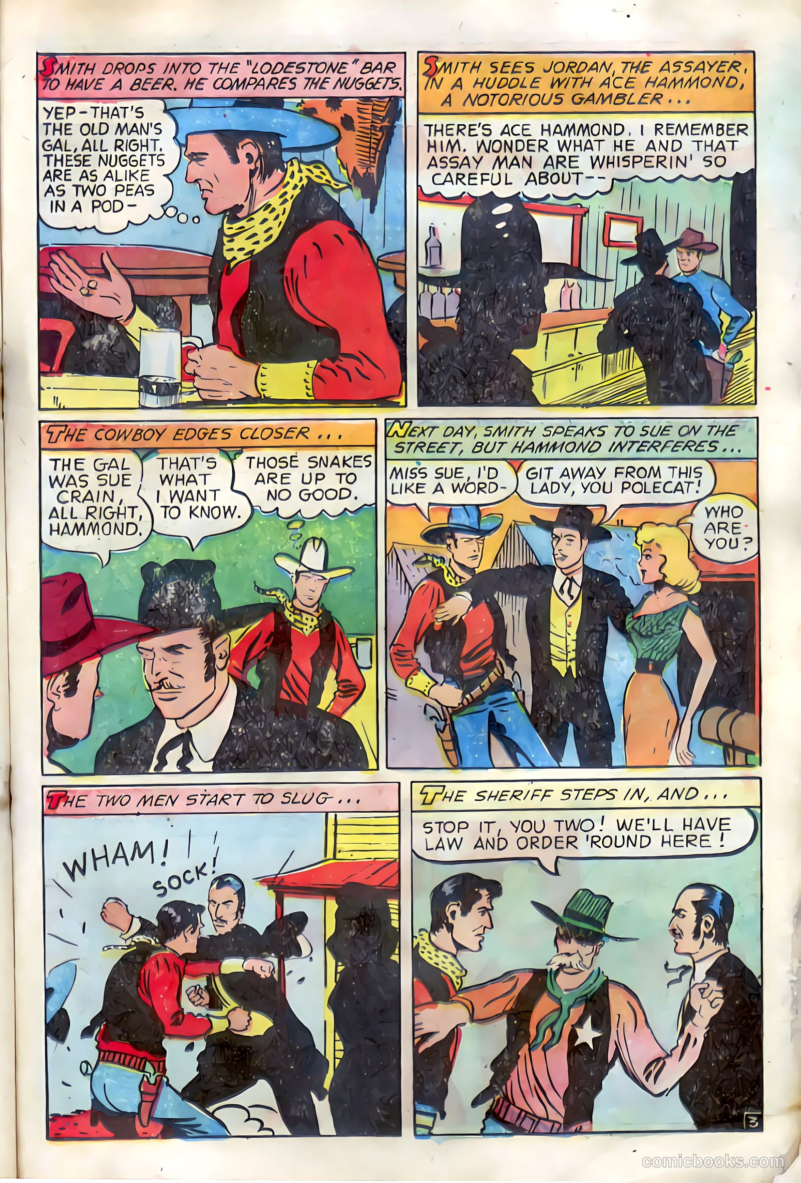Western Crime Busters #10 (1952) — page 21 of 36