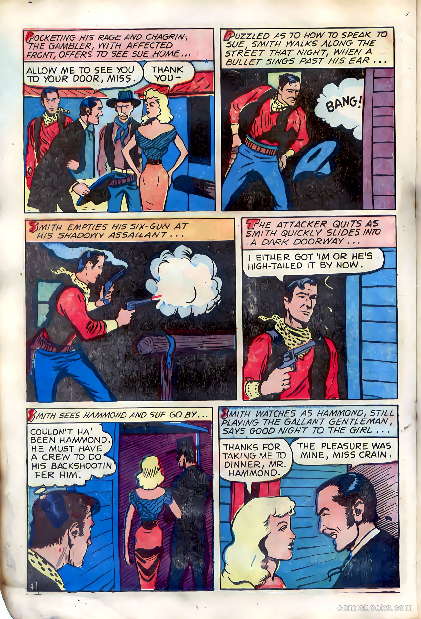Western Crime Busters #10 (1952) — page 22 of 36