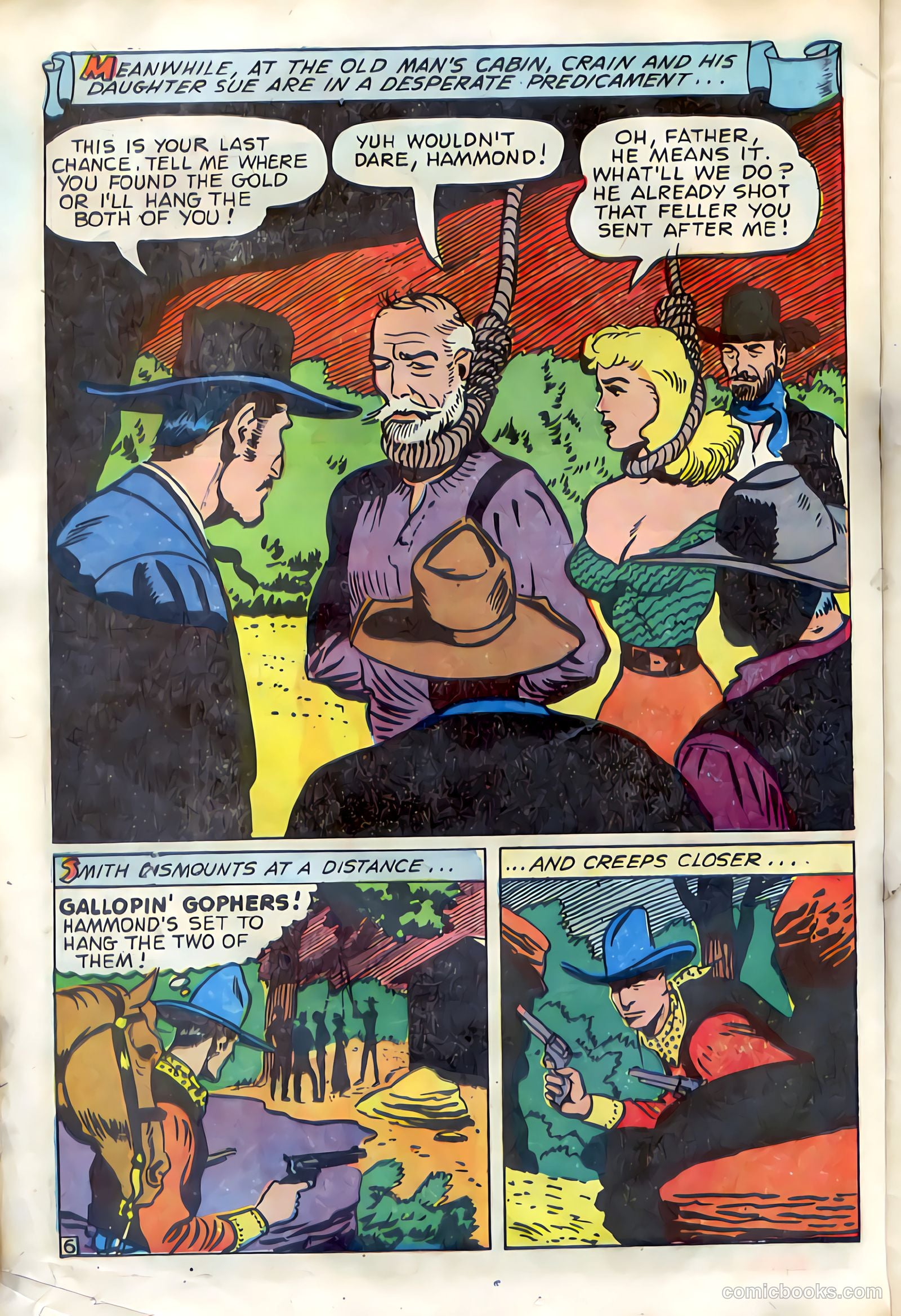 Western Crime Busters #10 (1952) — page 24 of 36