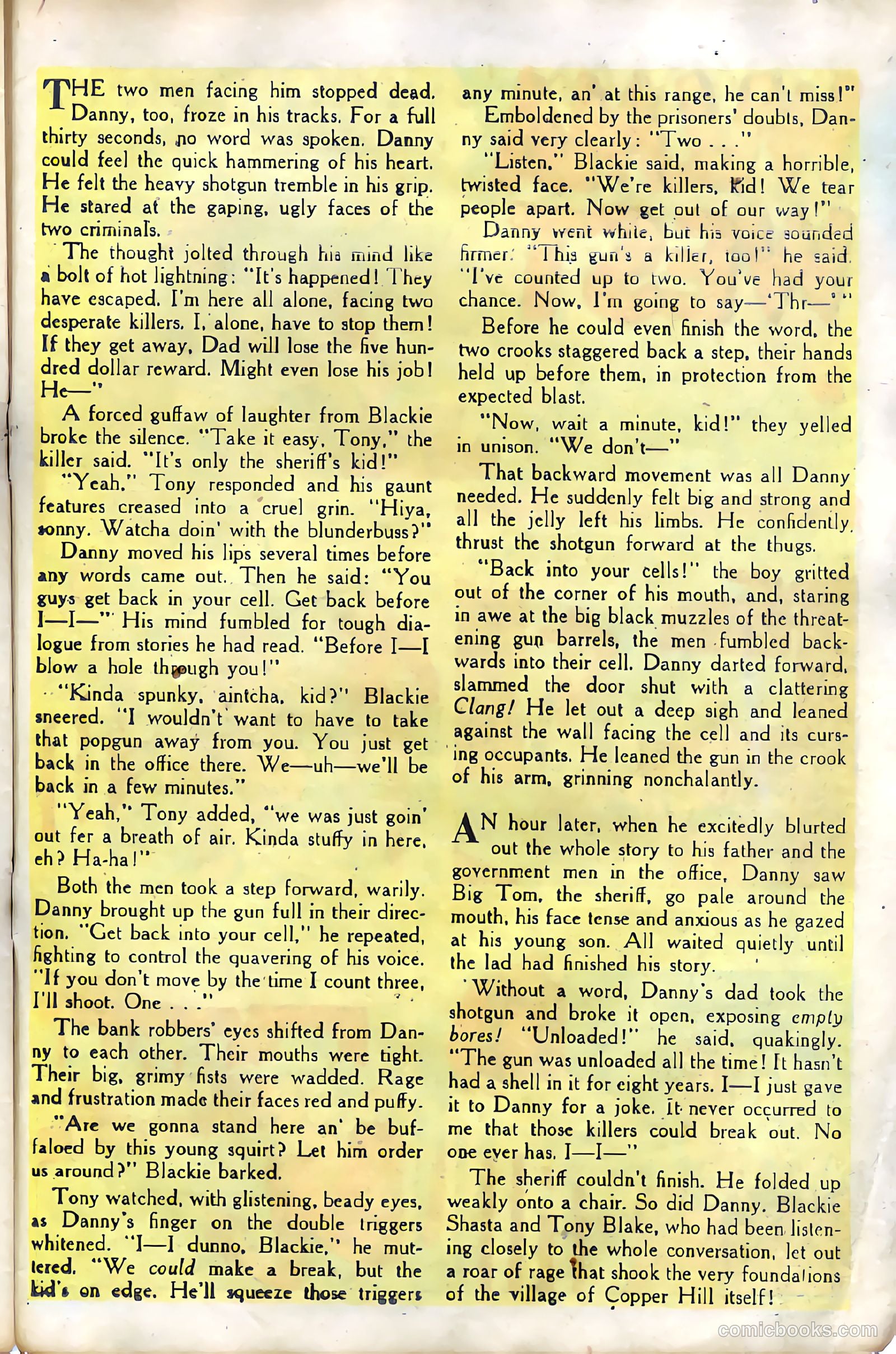 Western Crime Busters #10 (1952) — page 27 of 36