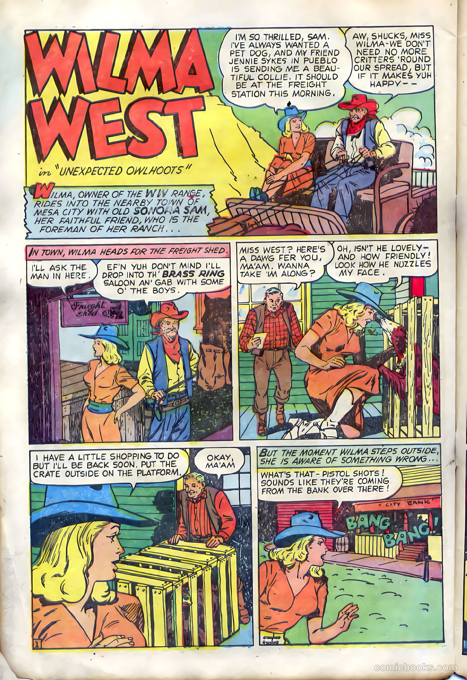 Western Crime Busters #10 (1952) — page 28 of 36