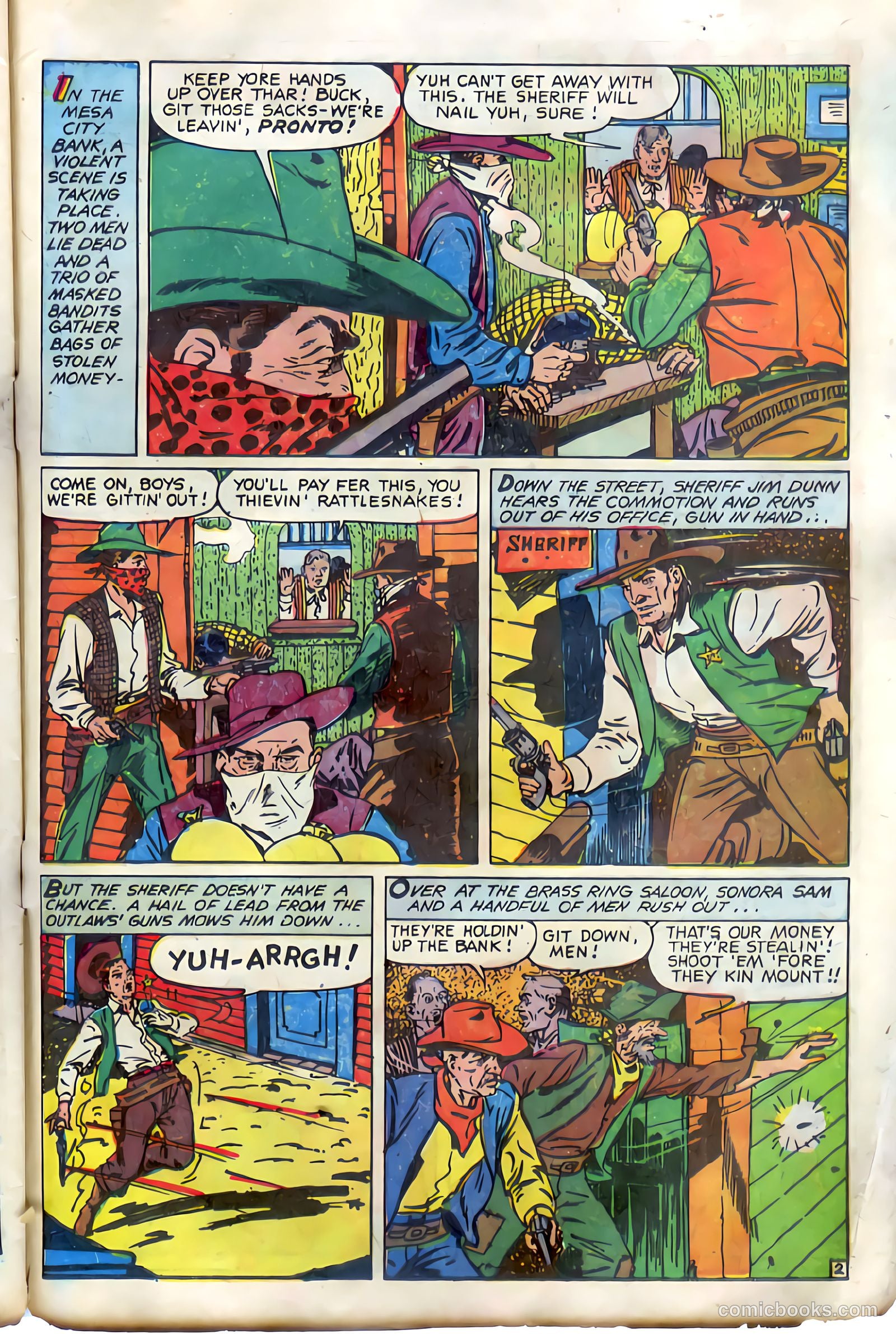 Western Crime Busters #10 (1952) — page 29 of 36