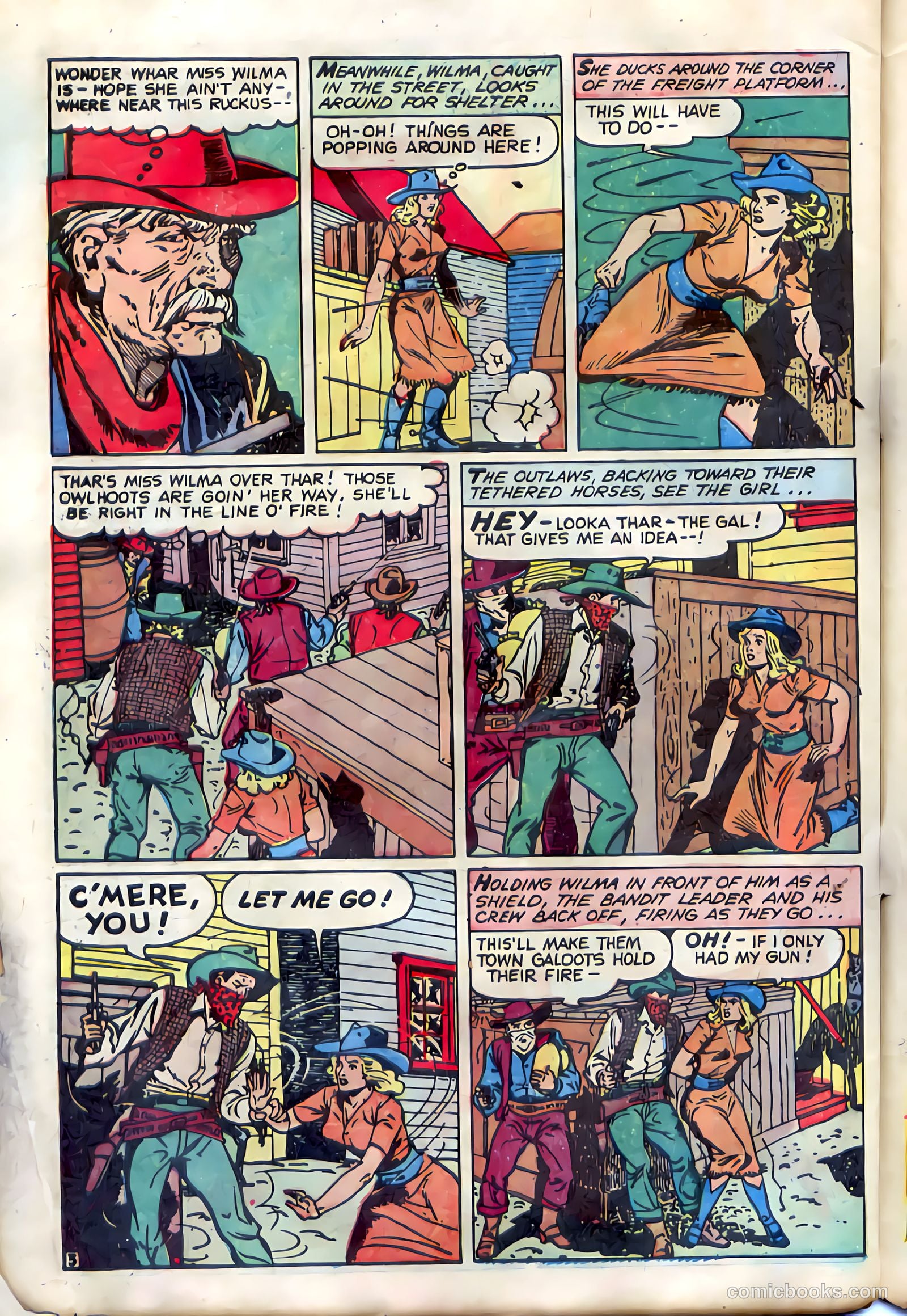 Western Crime Busters #10 (1952) — page 30 of 36