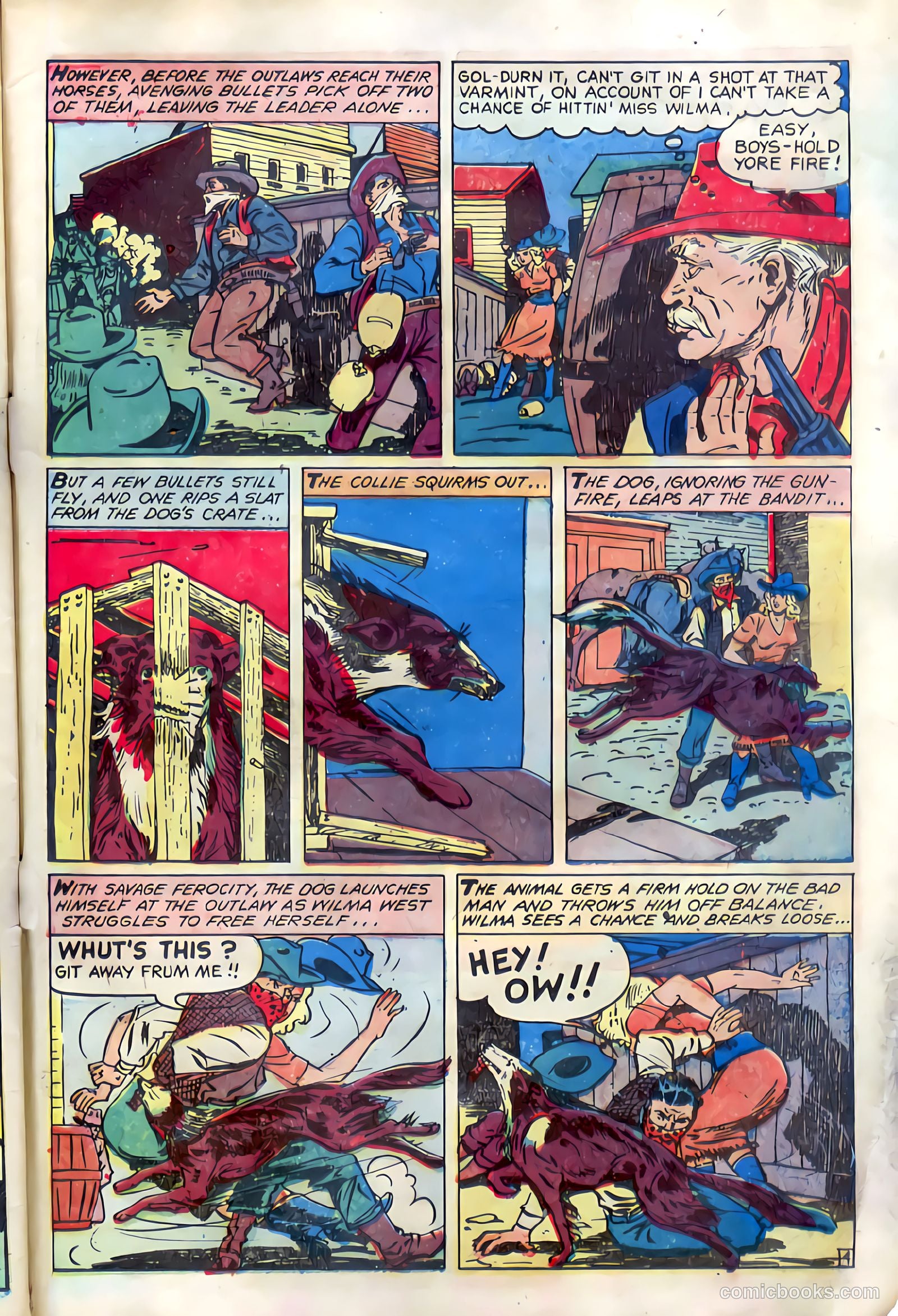 Western Crime Busters #10 (1952) — page 31 of 36