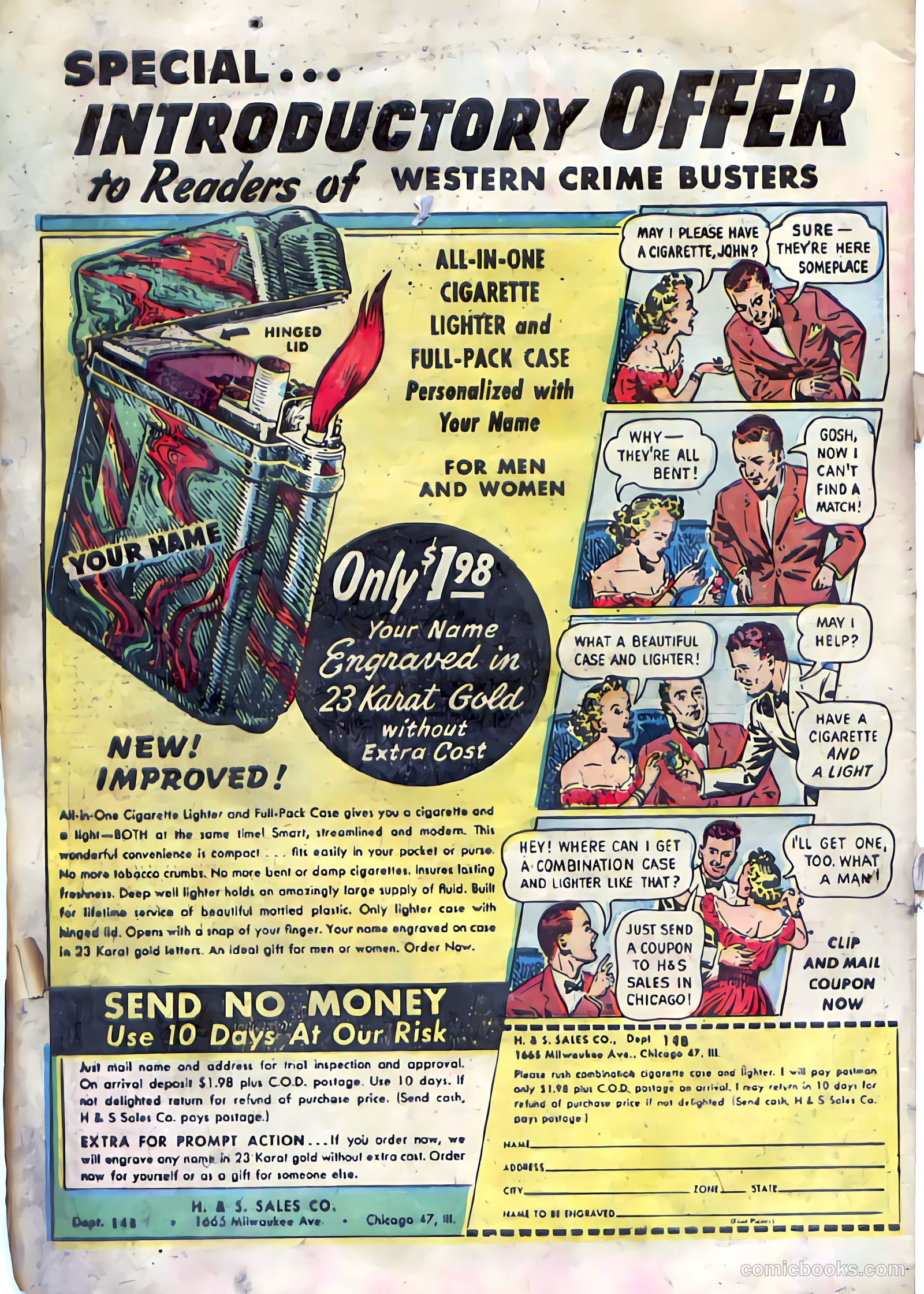 Western Crime Busters #10 (1952) — page 34 of 36