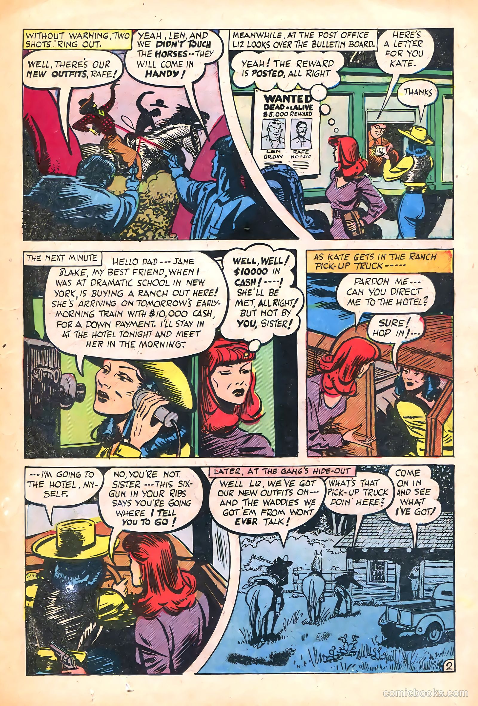 Western Crime Busters #2 (1950) — page 11 of 36