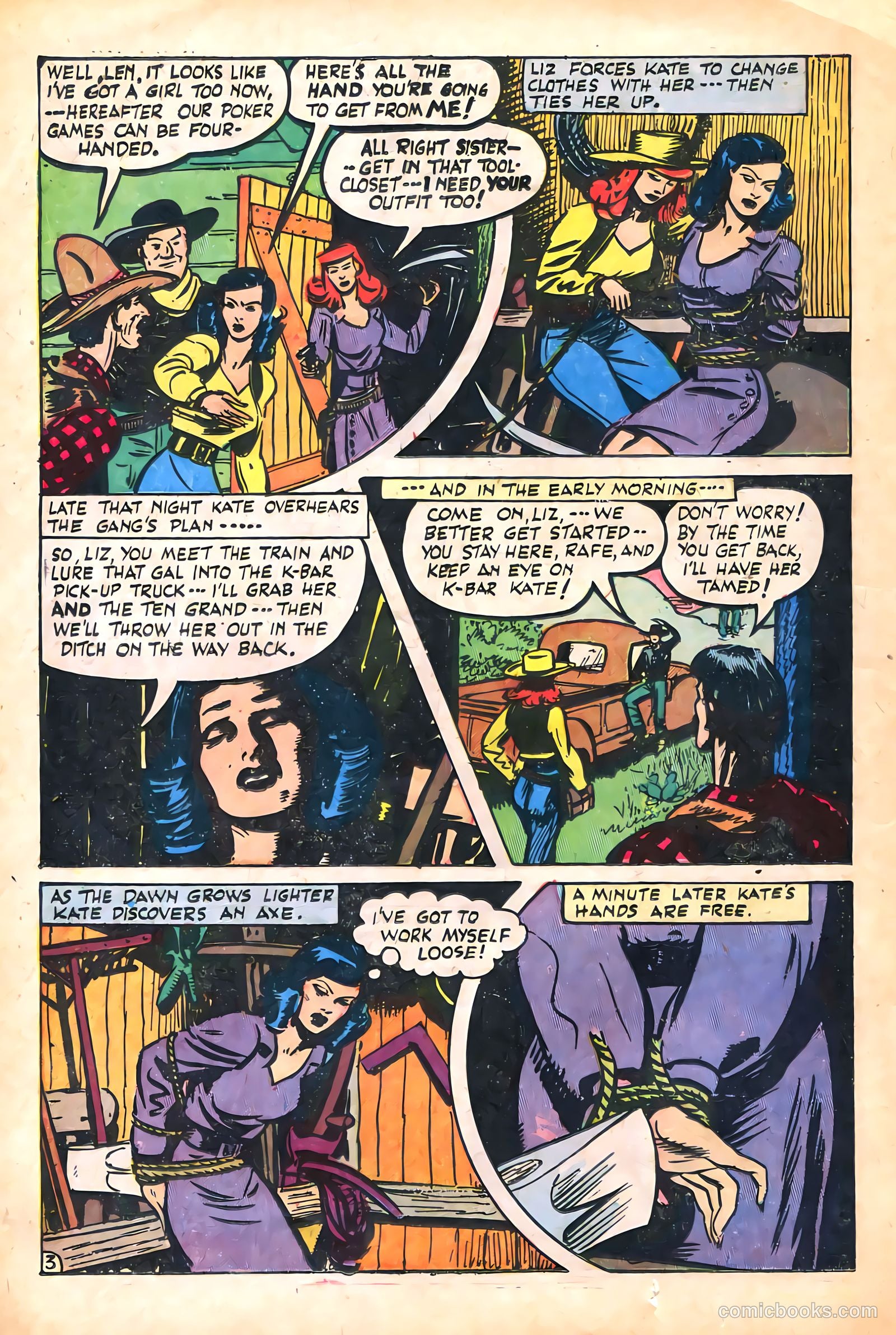 Western Crime Busters #2 (1950) — page 12 of 36