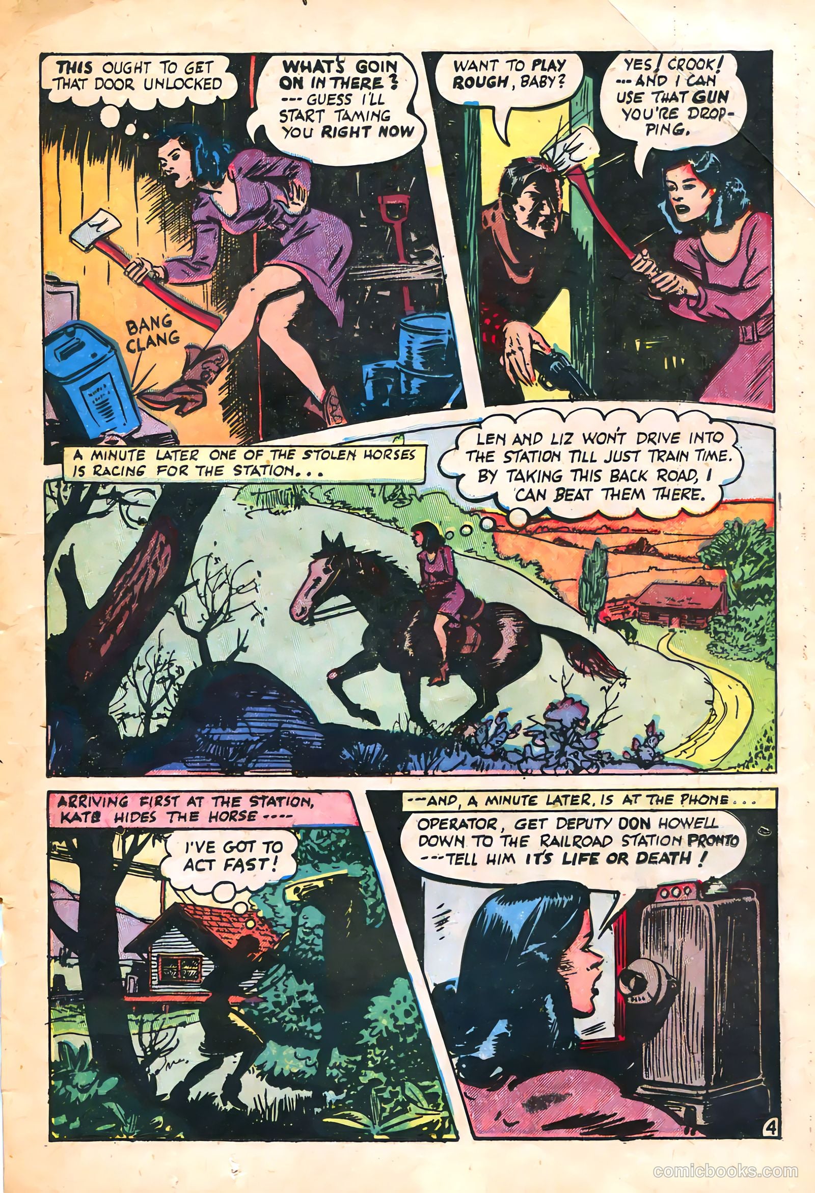 Western Crime Busters #2 (1950) — page 13 of 36