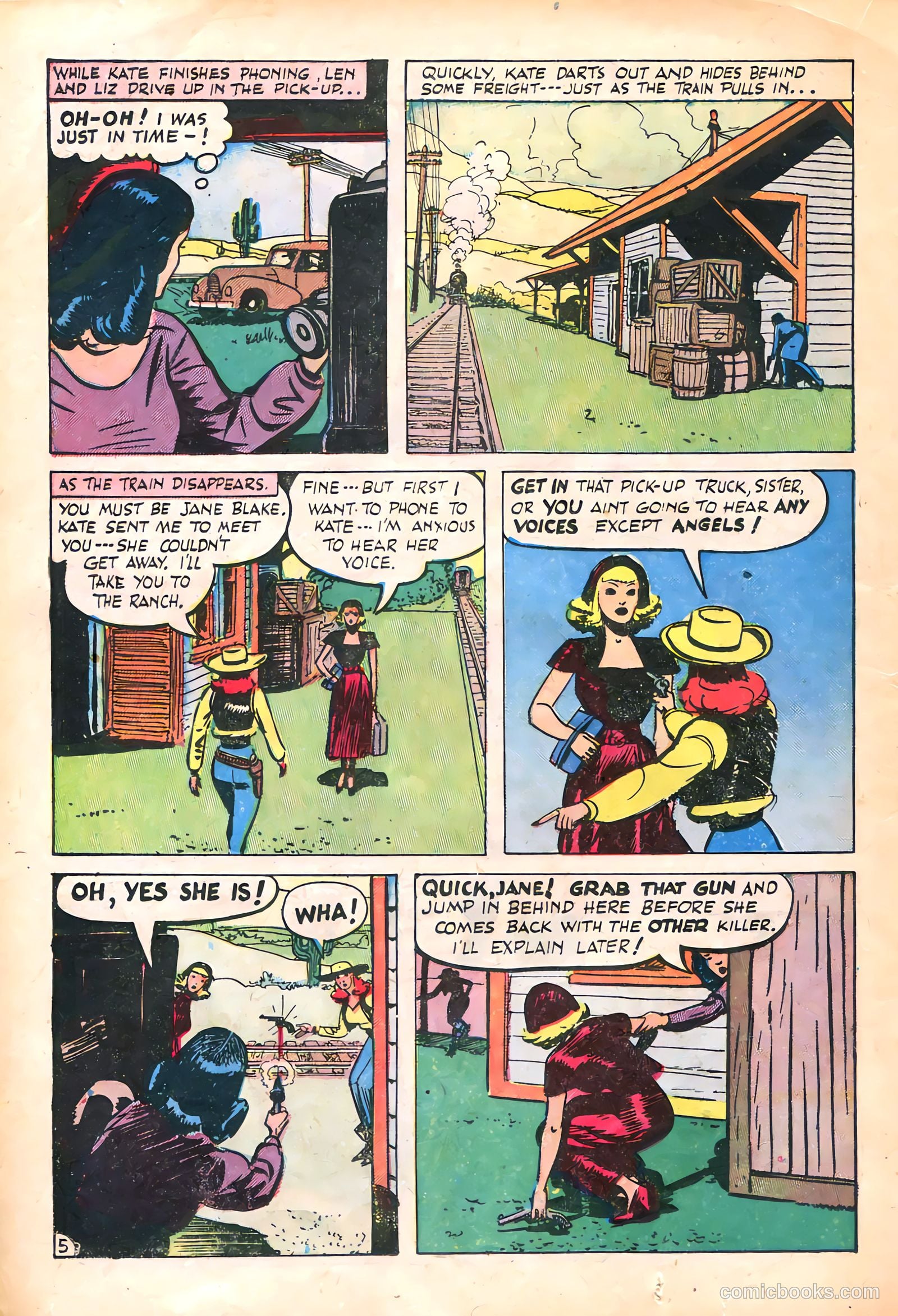 Western Crime Busters #2 (1950) — page 14 of 36