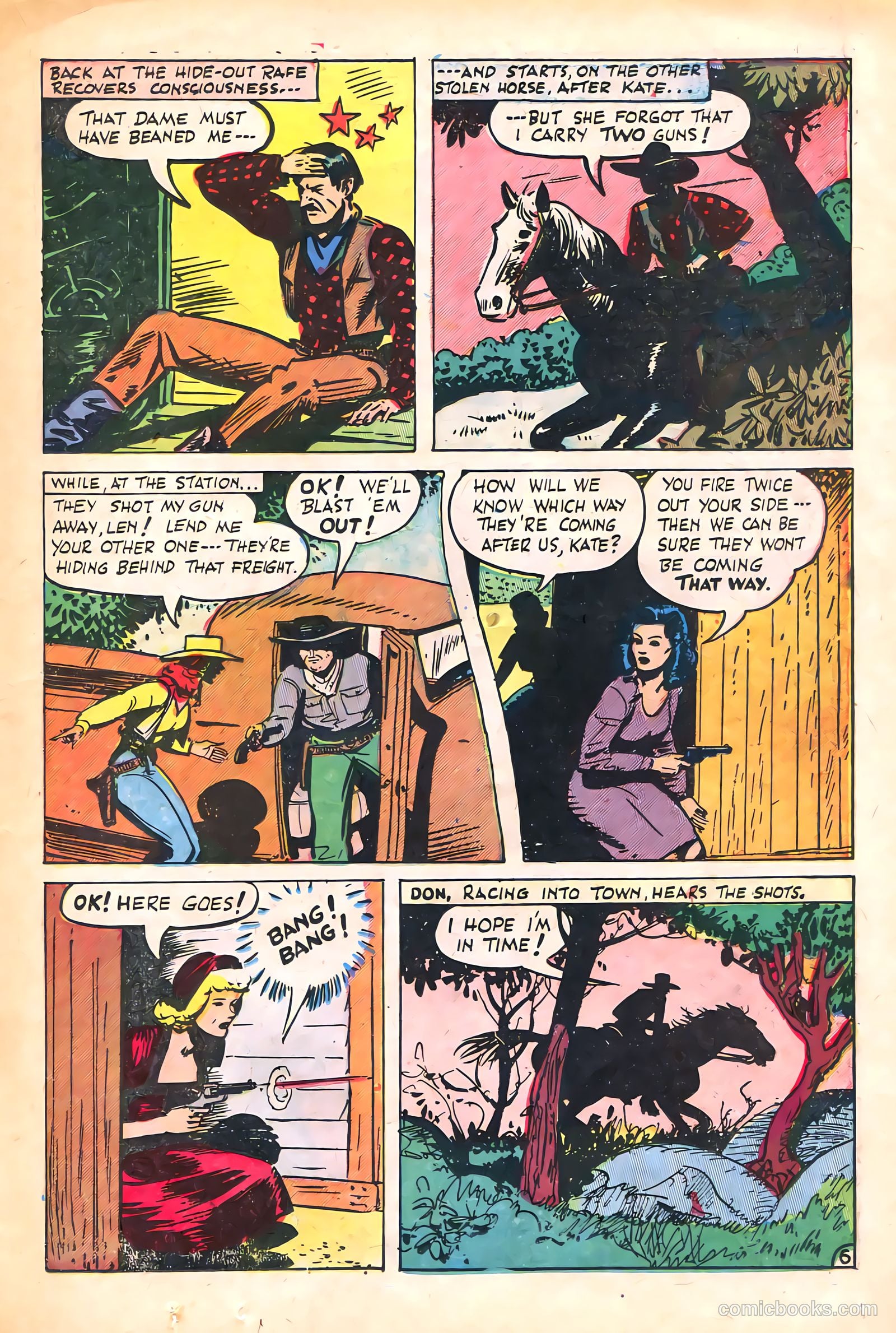 Western Crime Busters #2 (1950) — page 15 of 36