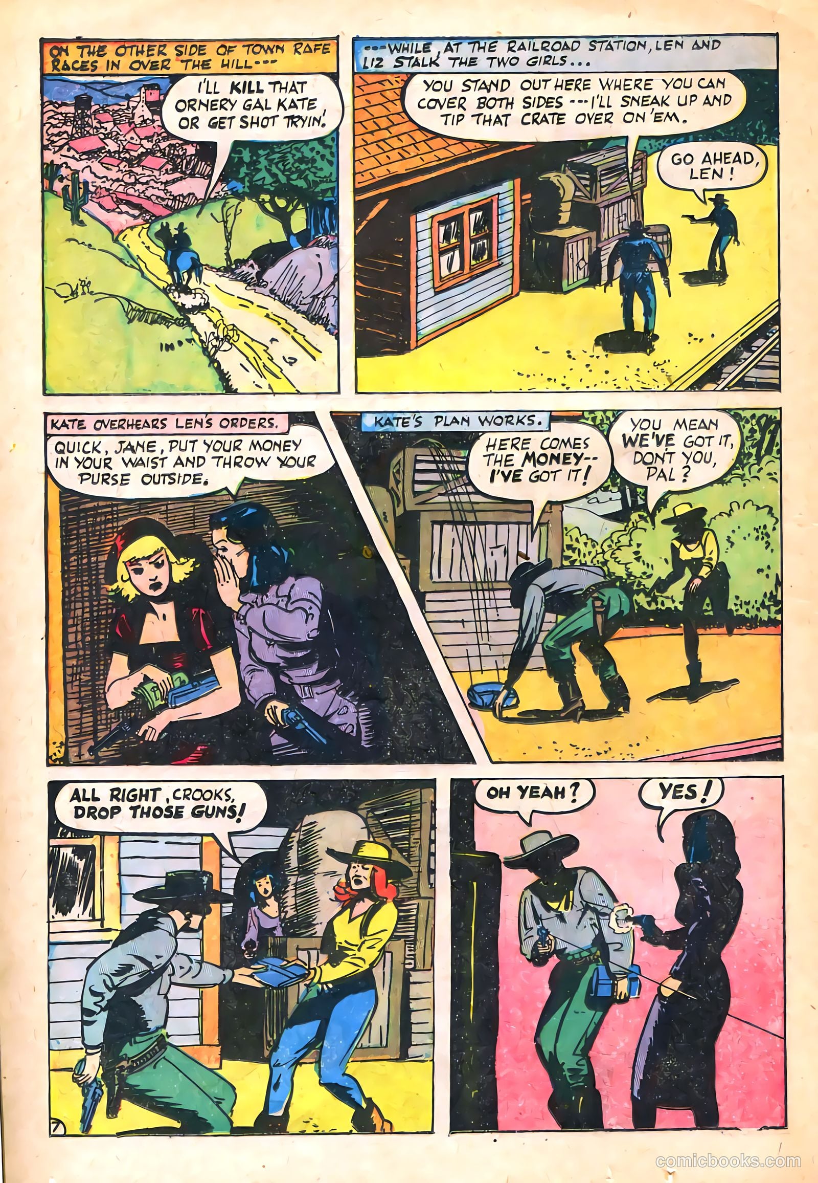 Western Crime Busters #2 (1950) — page 16 of 36