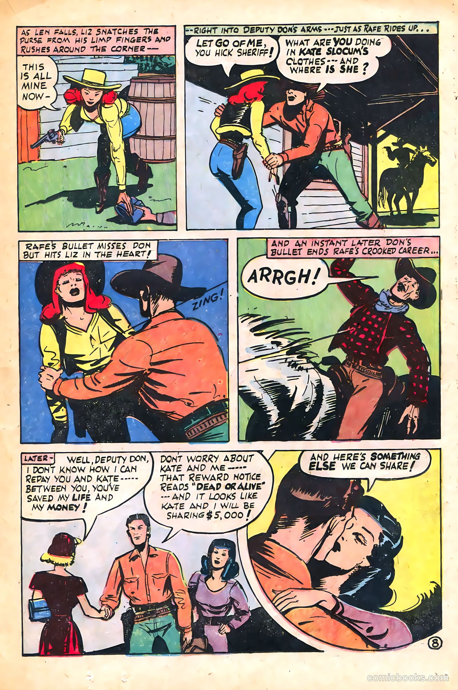 Western Crime Busters #2 (1950) — page 17 of 36