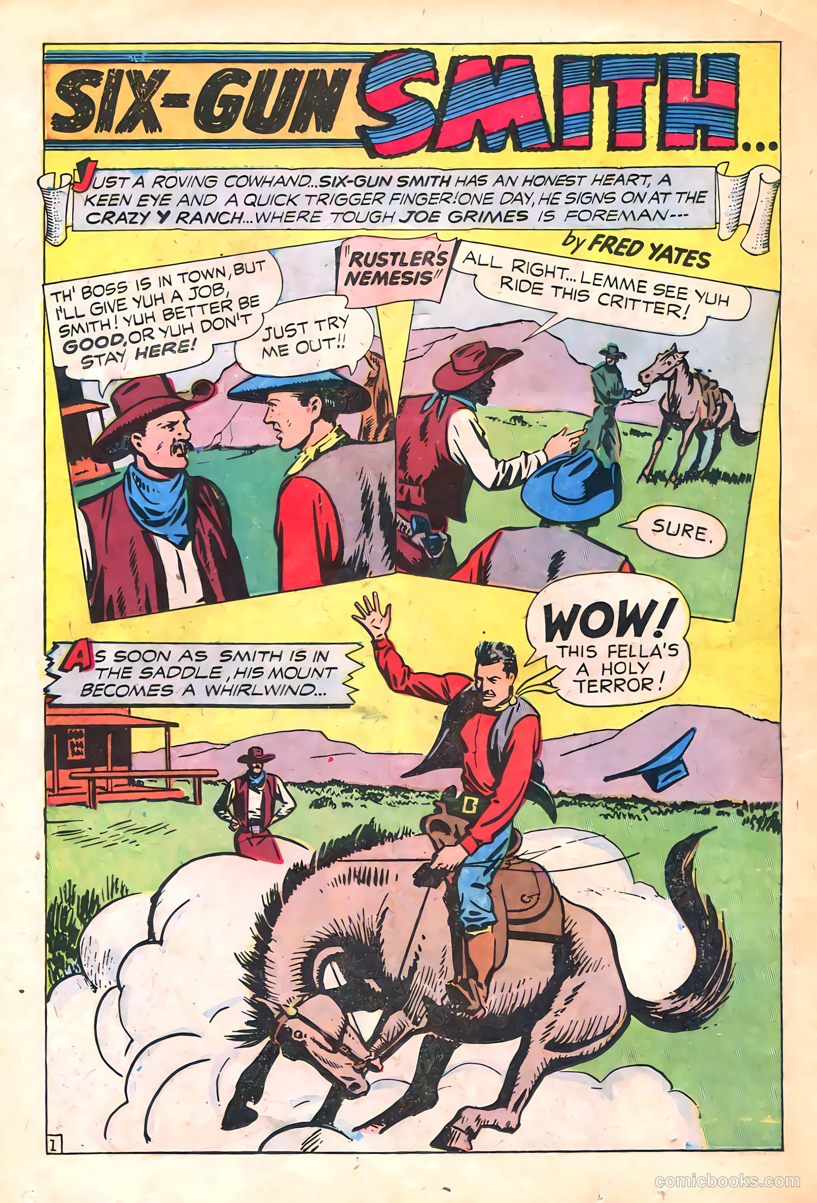 Western Crime Busters #2 (1950) — page 18 of 36