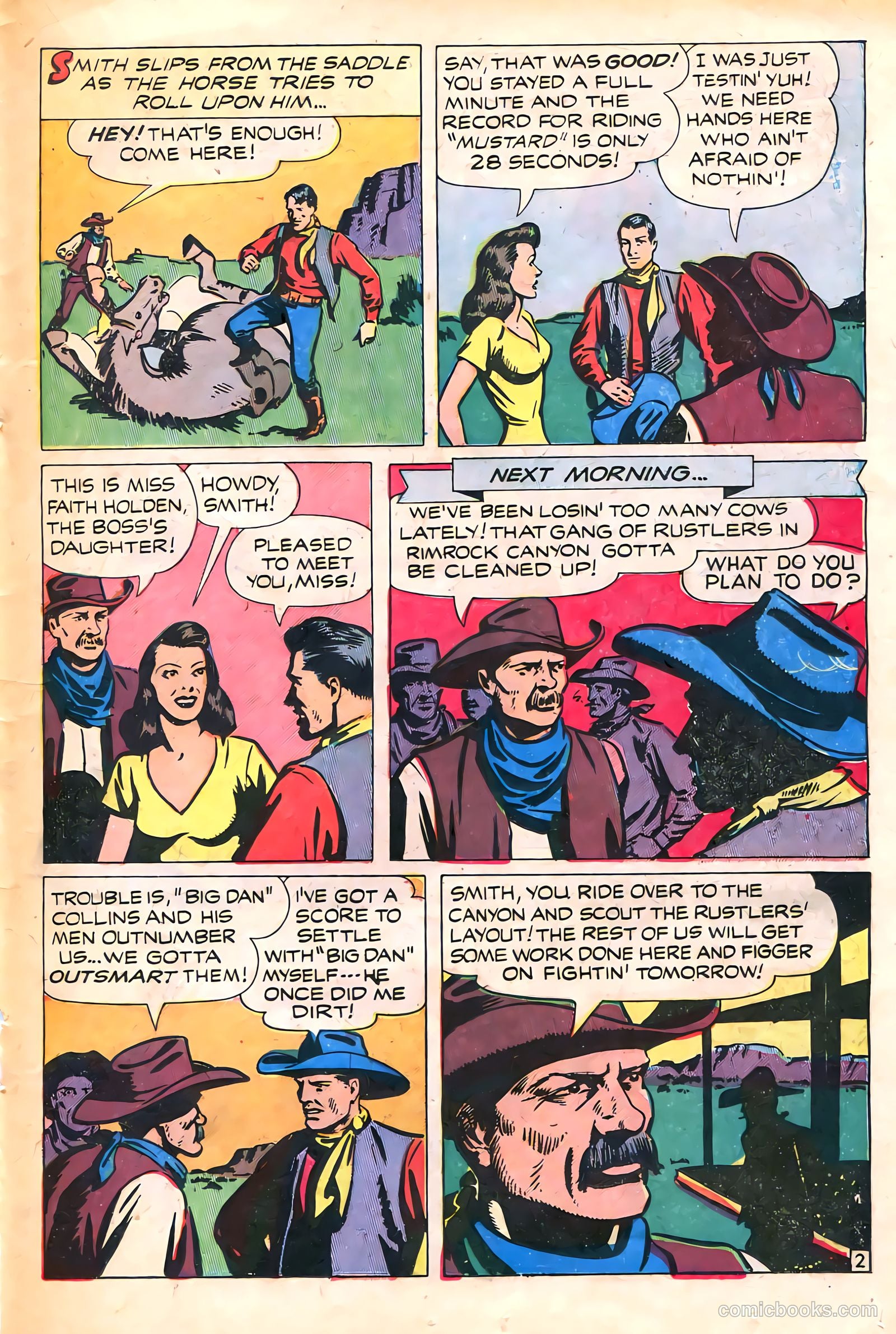 Western Crime Busters #2 (1950) — page 19 of 36