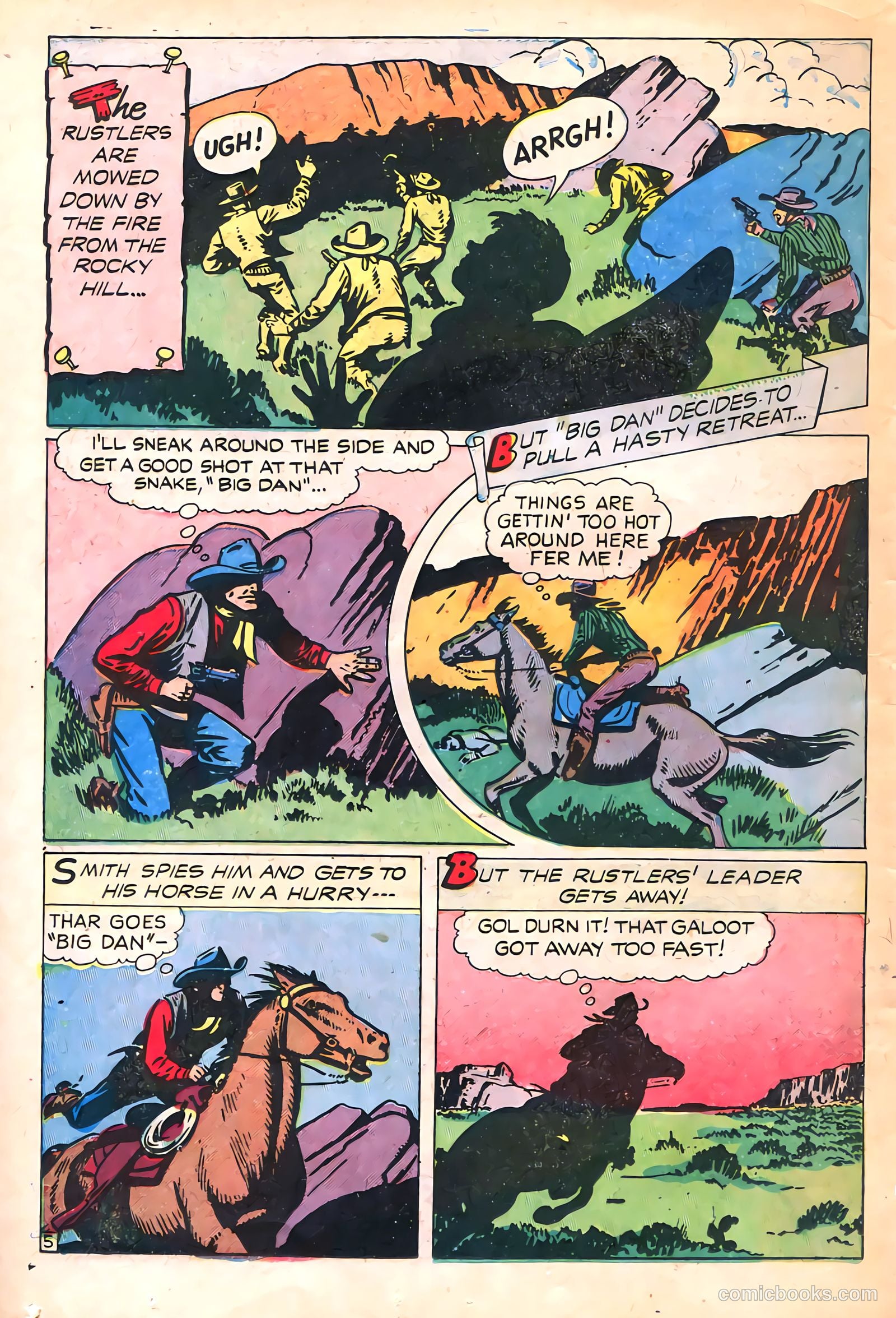 Western Crime Busters #2 (1950) — page 22 of 36