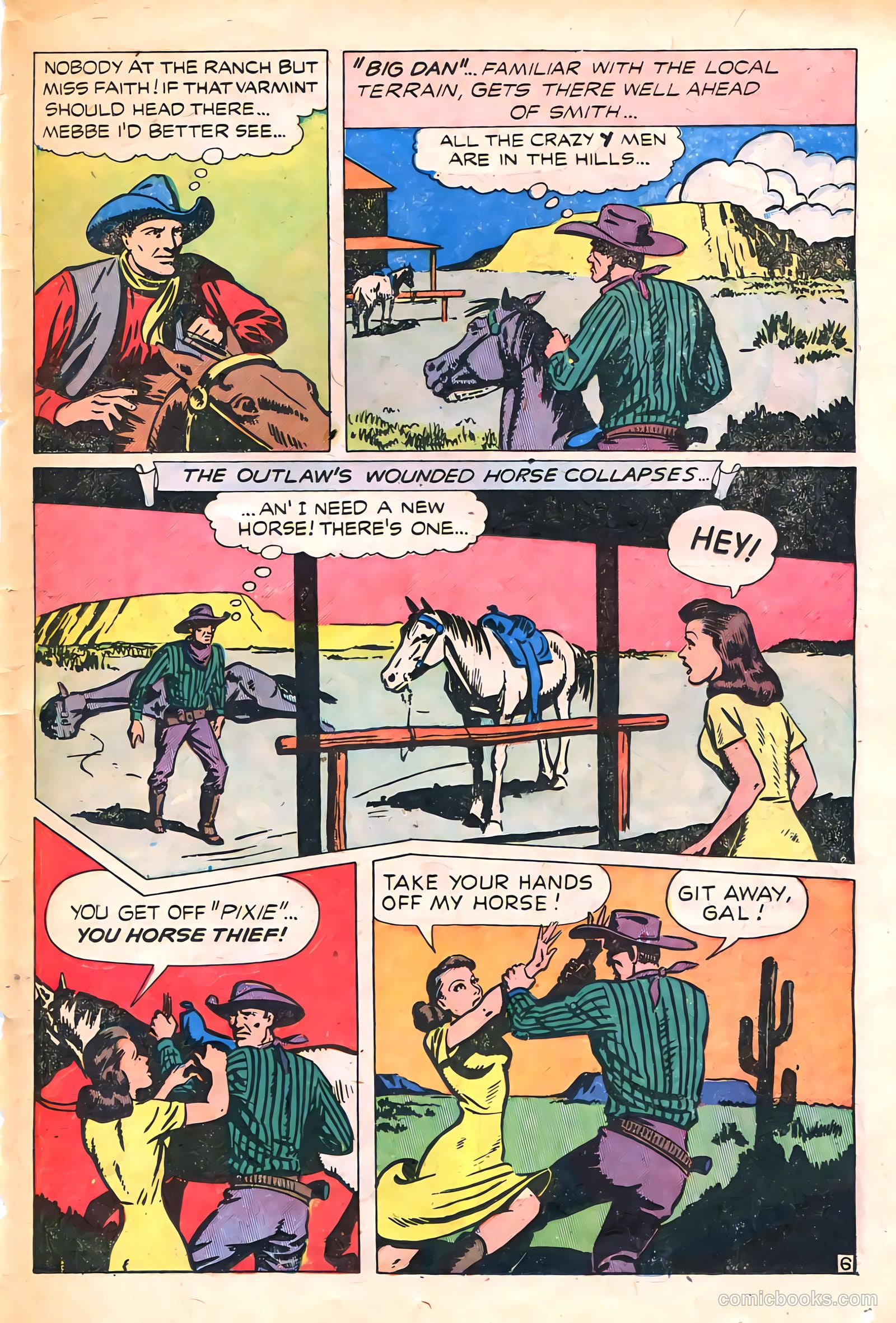 Western Crime Busters #2 (1950) — page 23 of 36