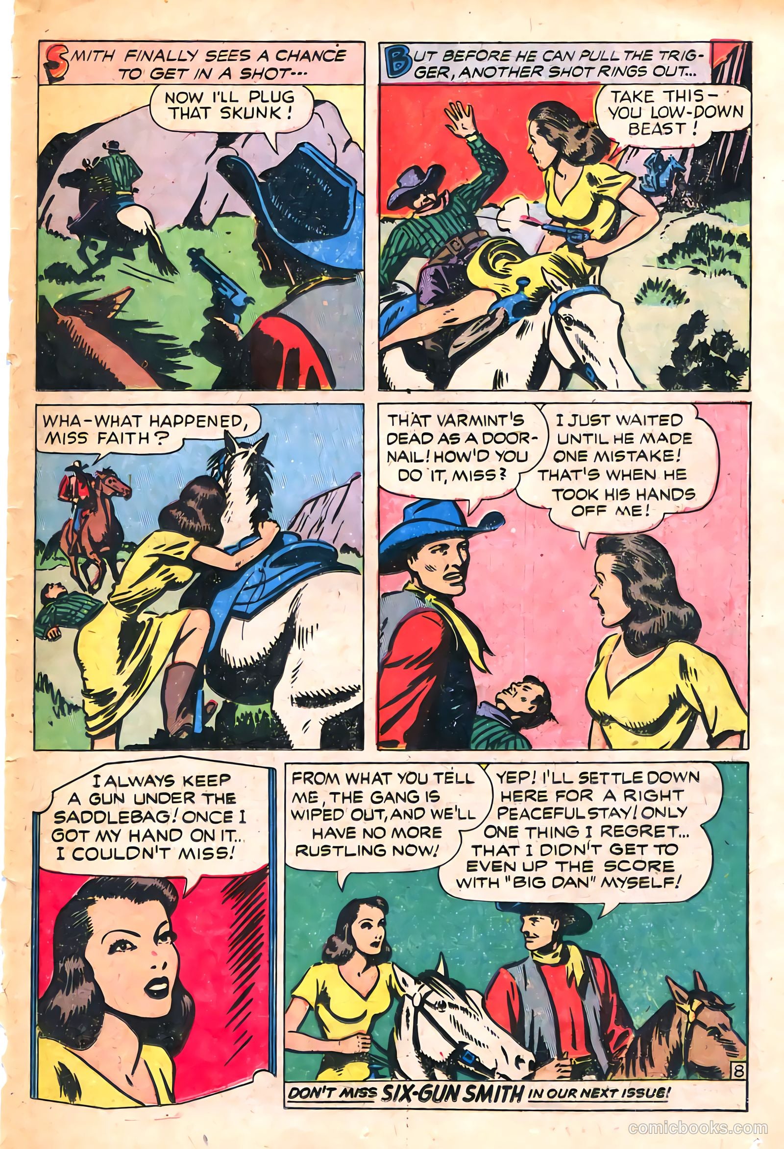 Western Crime Busters #2 (1950) — page 25 of 36