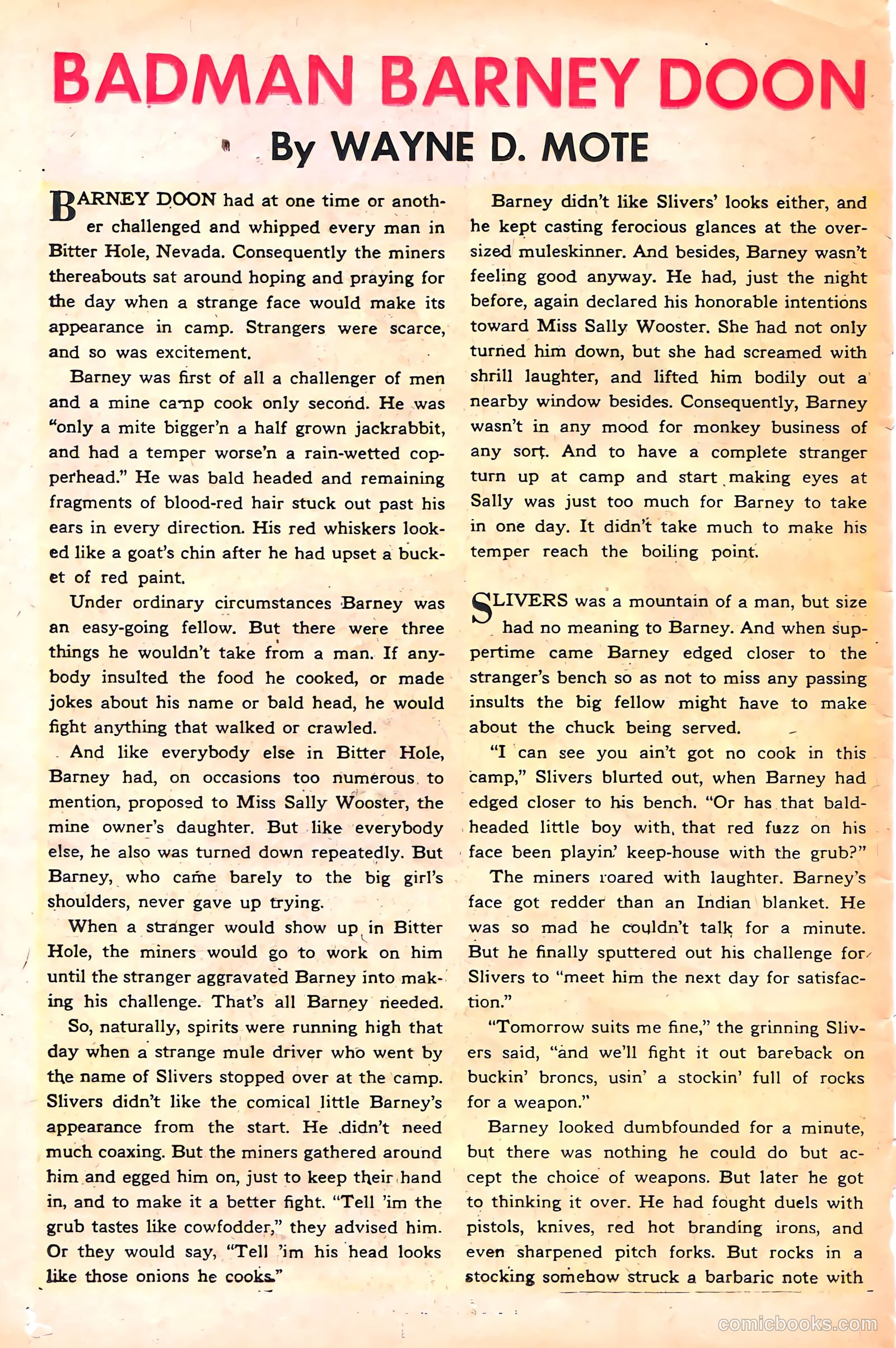 Western Crime Busters #2 (1950) — page 26 of 36