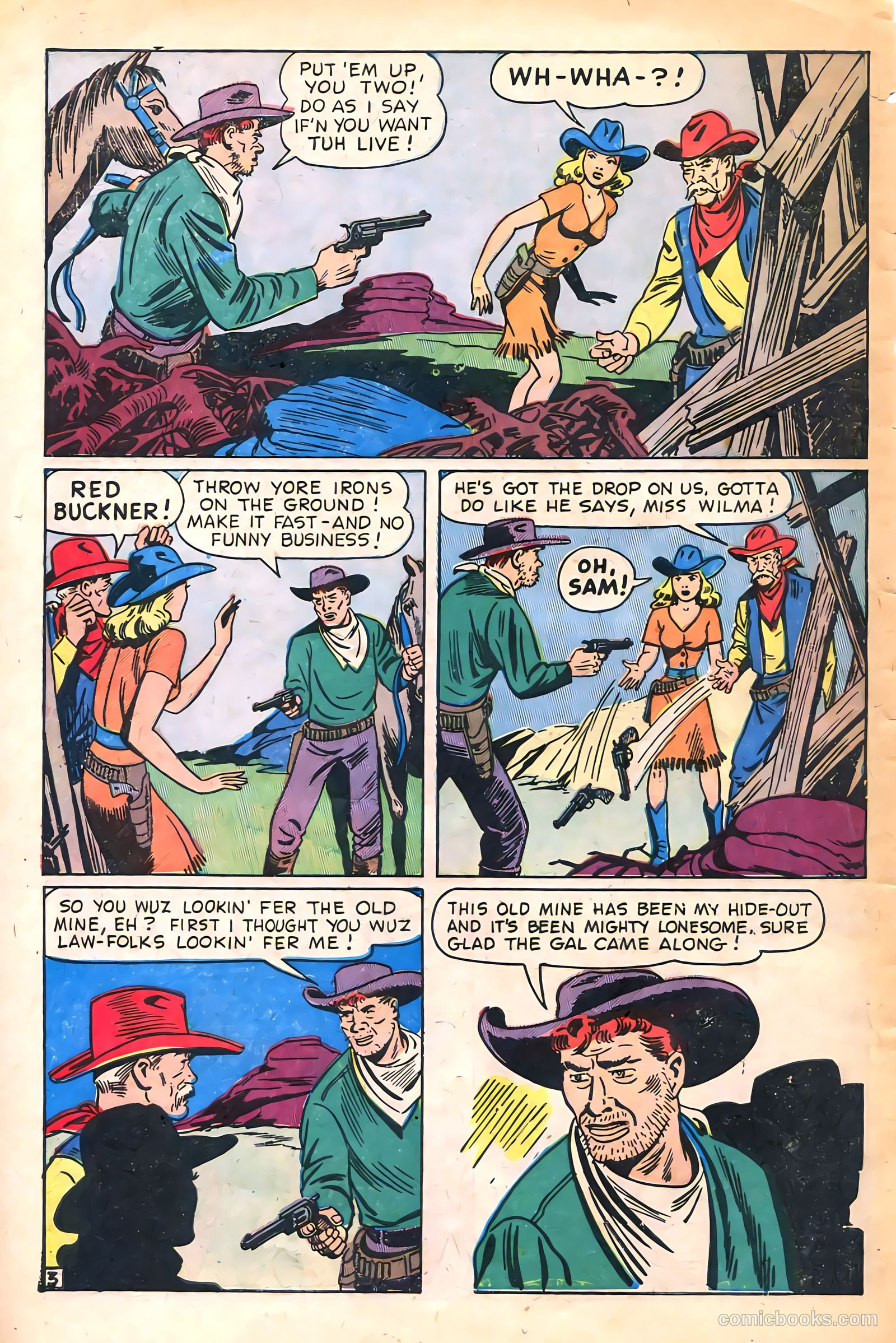 Western Crime Busters #2 (1950) — page 30 of 36