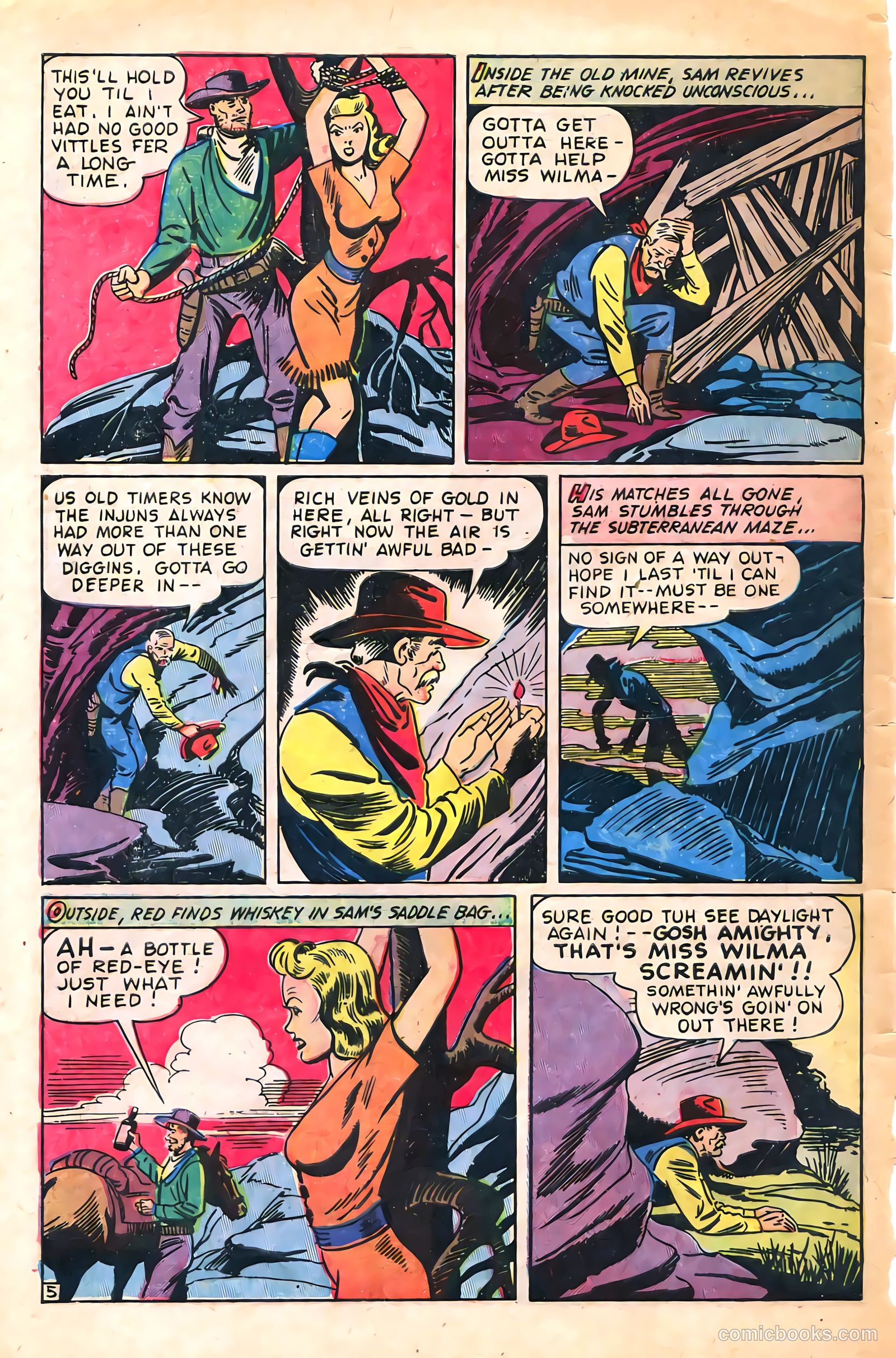 Western Crime Busters #2 (1950) — page 32 of 36