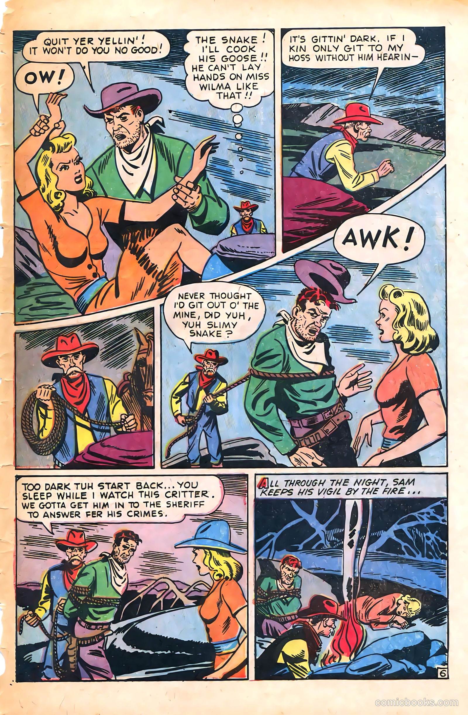 Western Crime Busters #2 (1950) — page 33 of 36