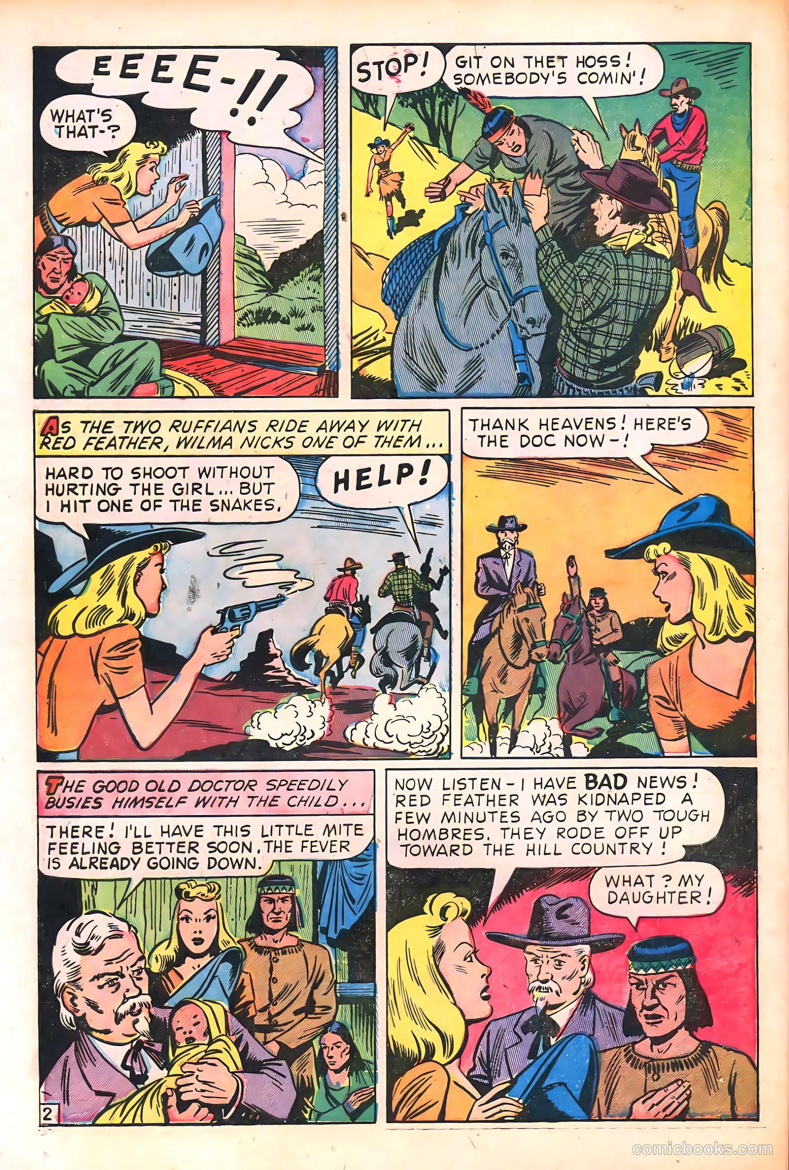 Western Crime Busters #3 (1951) — page 4 of 36