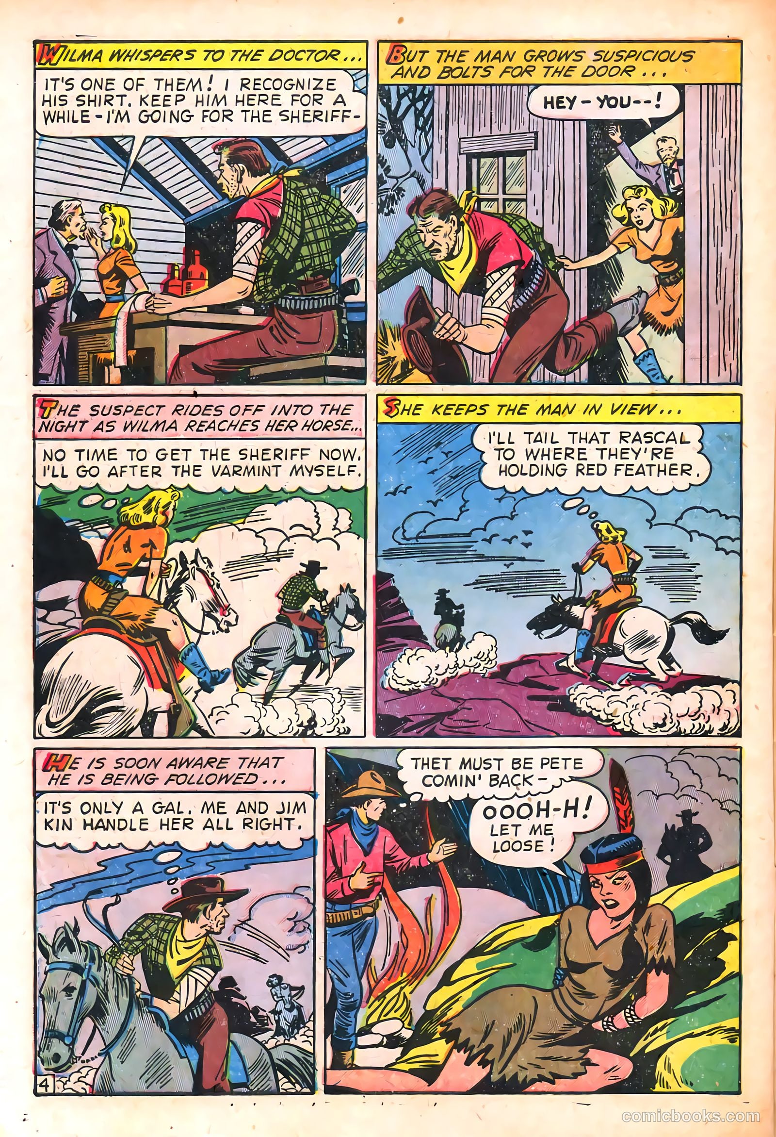 Western Crime Busters #3 (1951) — page 6 of 36