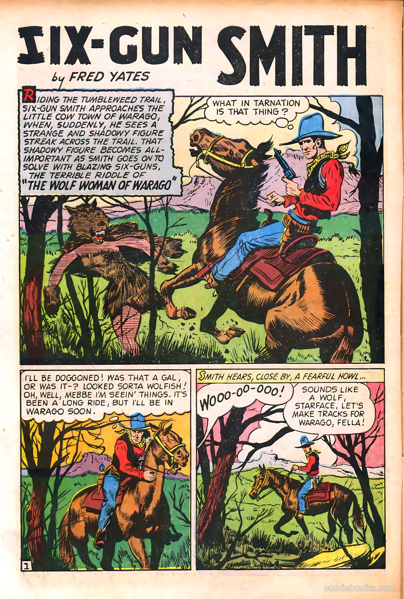 Western Crime Busters #3 (1951) — page 10 of 36